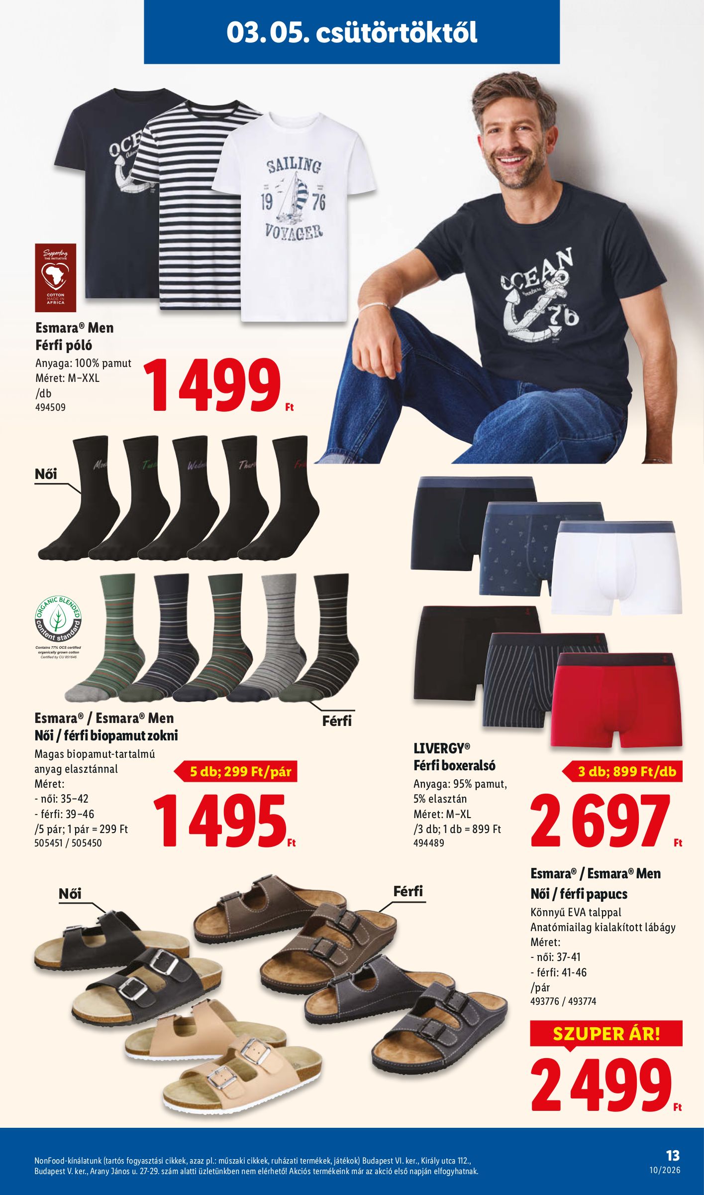 lidl - Lidl - Nonfood akciós újság, érvényes 2026.03.05. - 2026.03.11. - page: 13