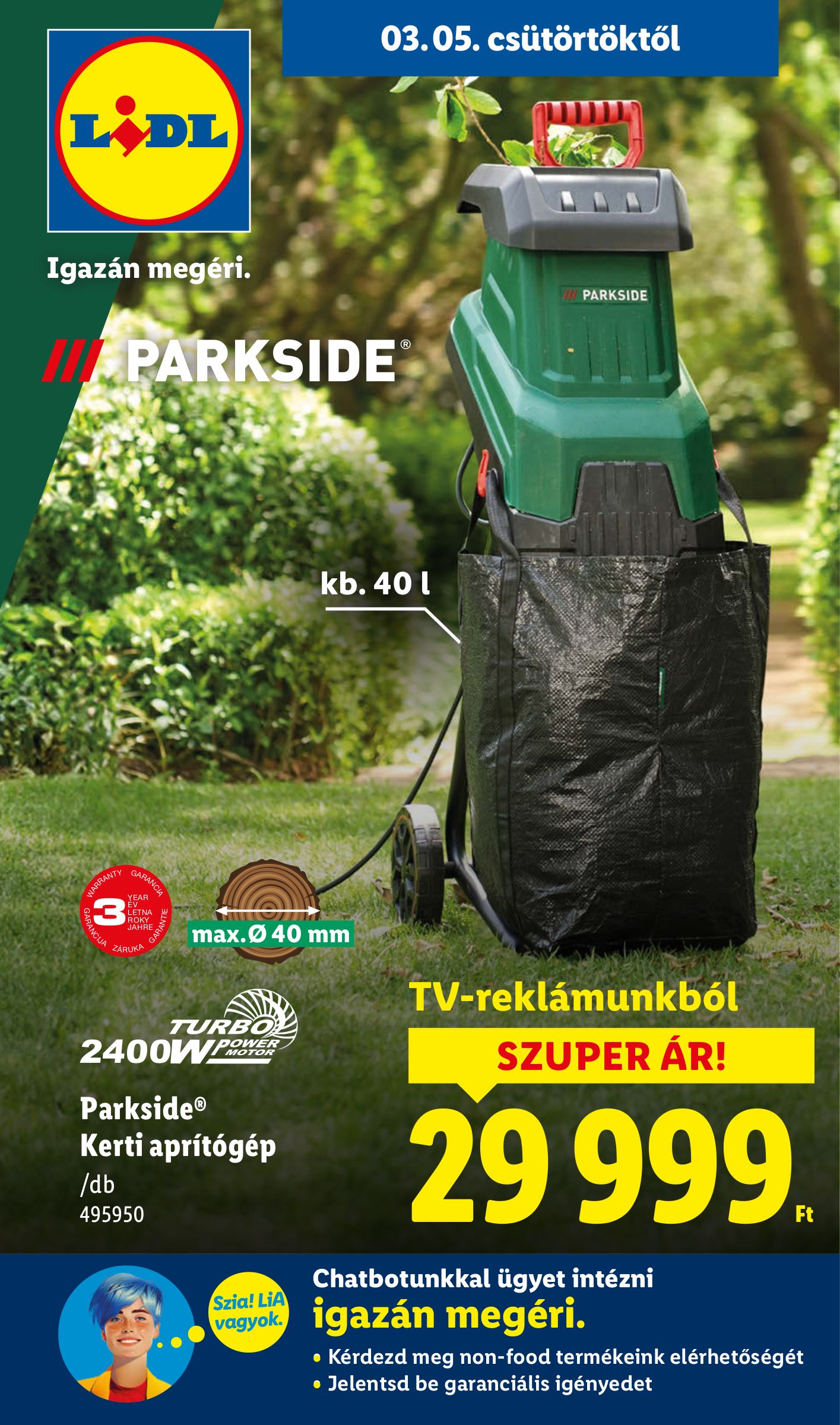 lidl - Lidl - Nonfood akciós újság, érvényes 2026.03.05. - 2026.03.11.