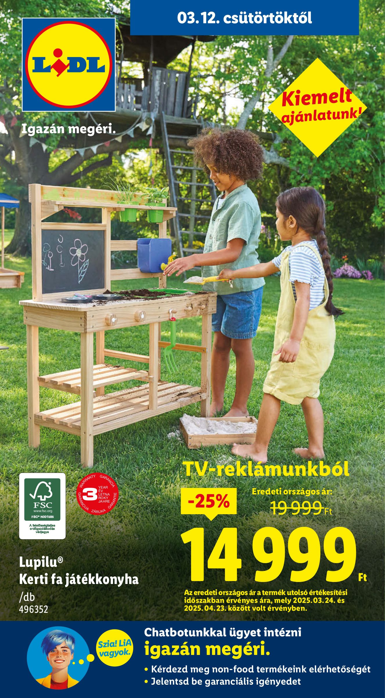 lidl - Lidl - Nonfood akciós újság, érvényes 2026.03.12. - 2026.03.18.