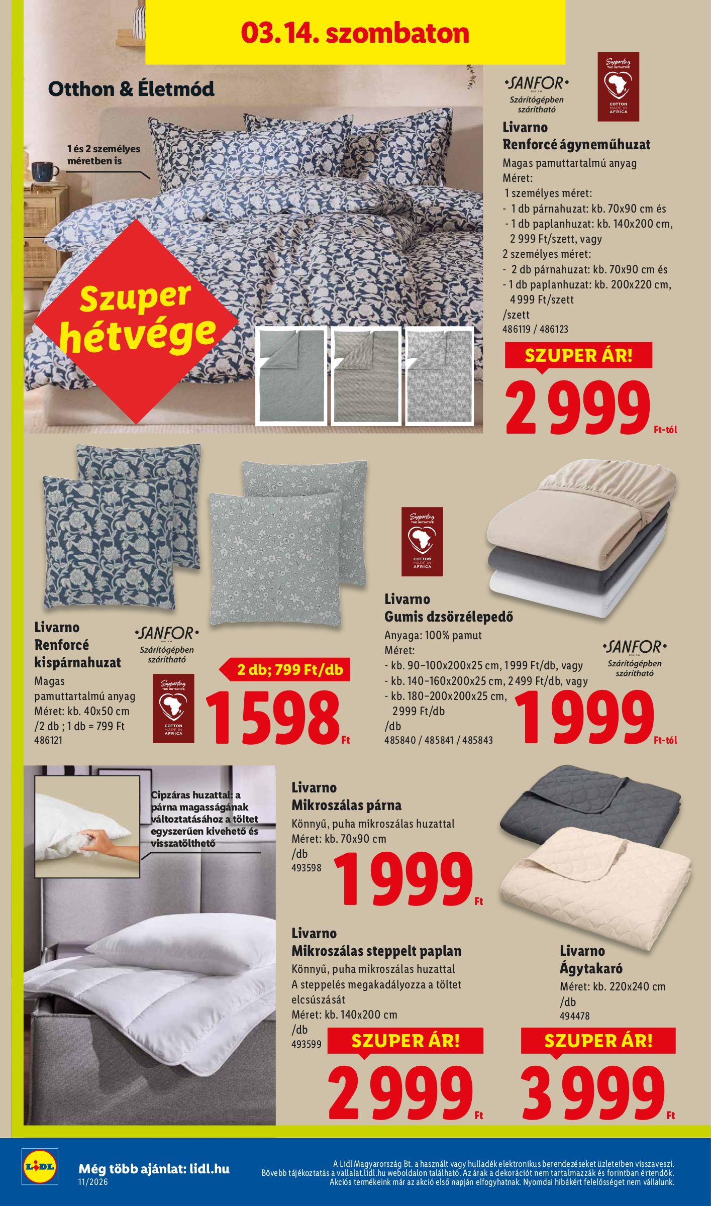 lidl - Lidl - Nonfood akciós újság, érvényes 2026.03.12. - 2026.03.18. - page: 10