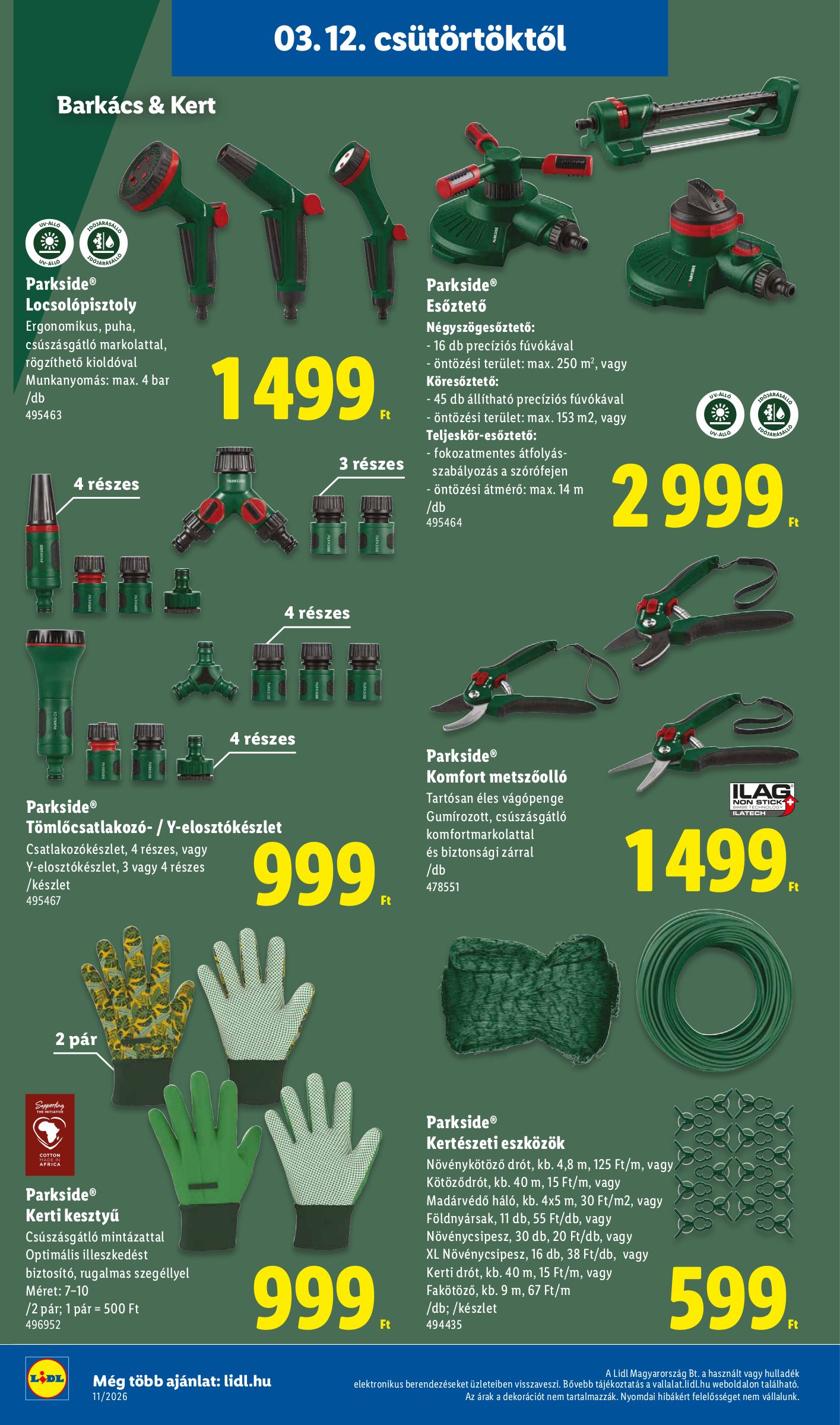 lidl - Lidl akciós újság, érvényes 2026.03.12. - 2026.03.18. - page: 44