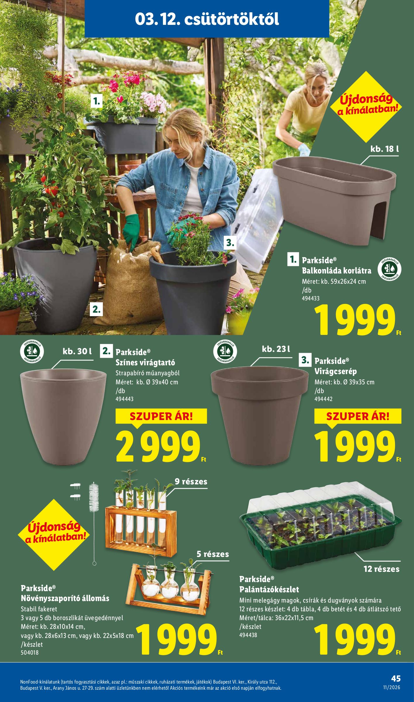 lidl - Lidl akciós újság, érvényes 2026.03.12. - 2026.03.18. - page: 45