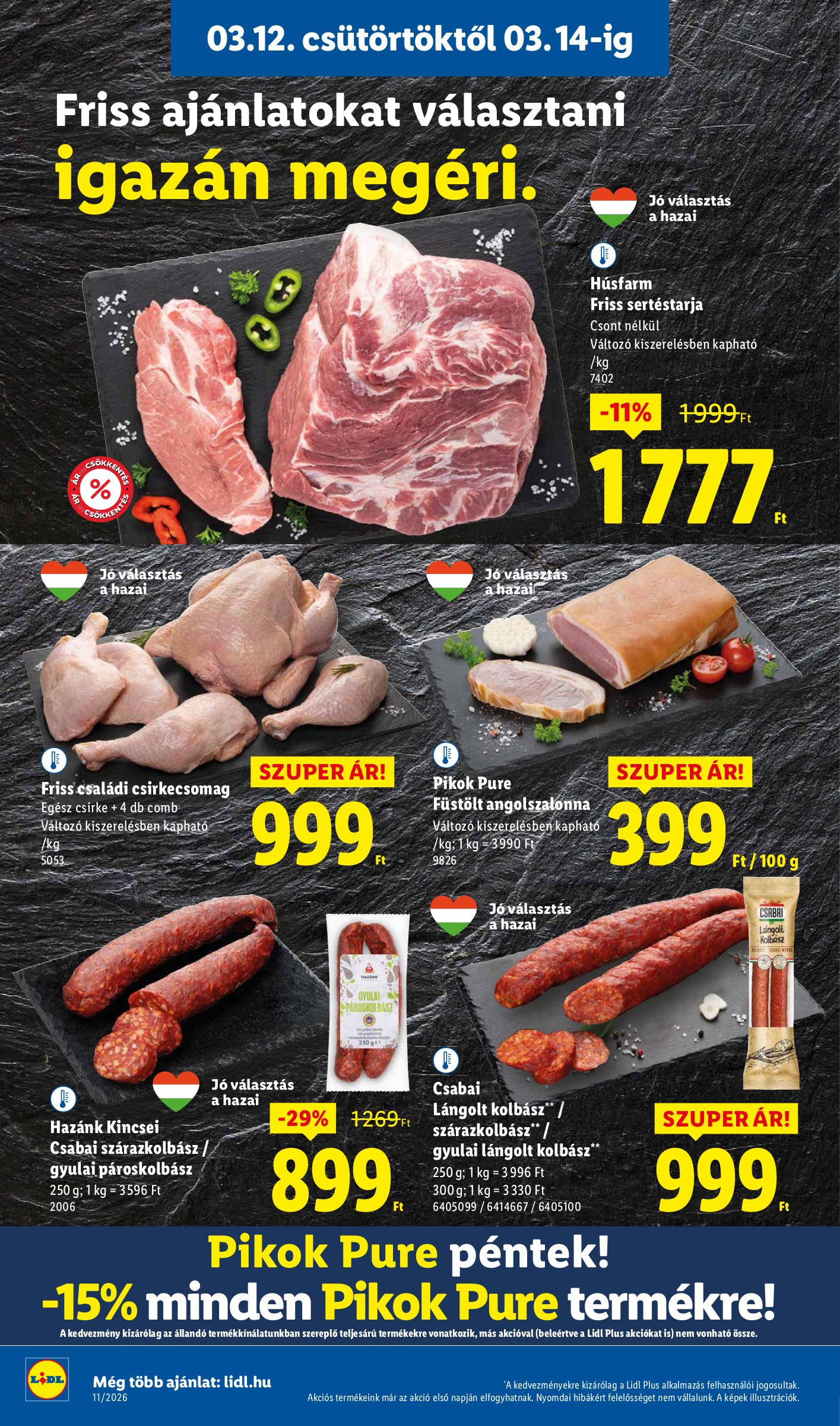 lidl - Lidl akciós újság, érvényes 2026.03.12. - 2026.03.18. - page: 8