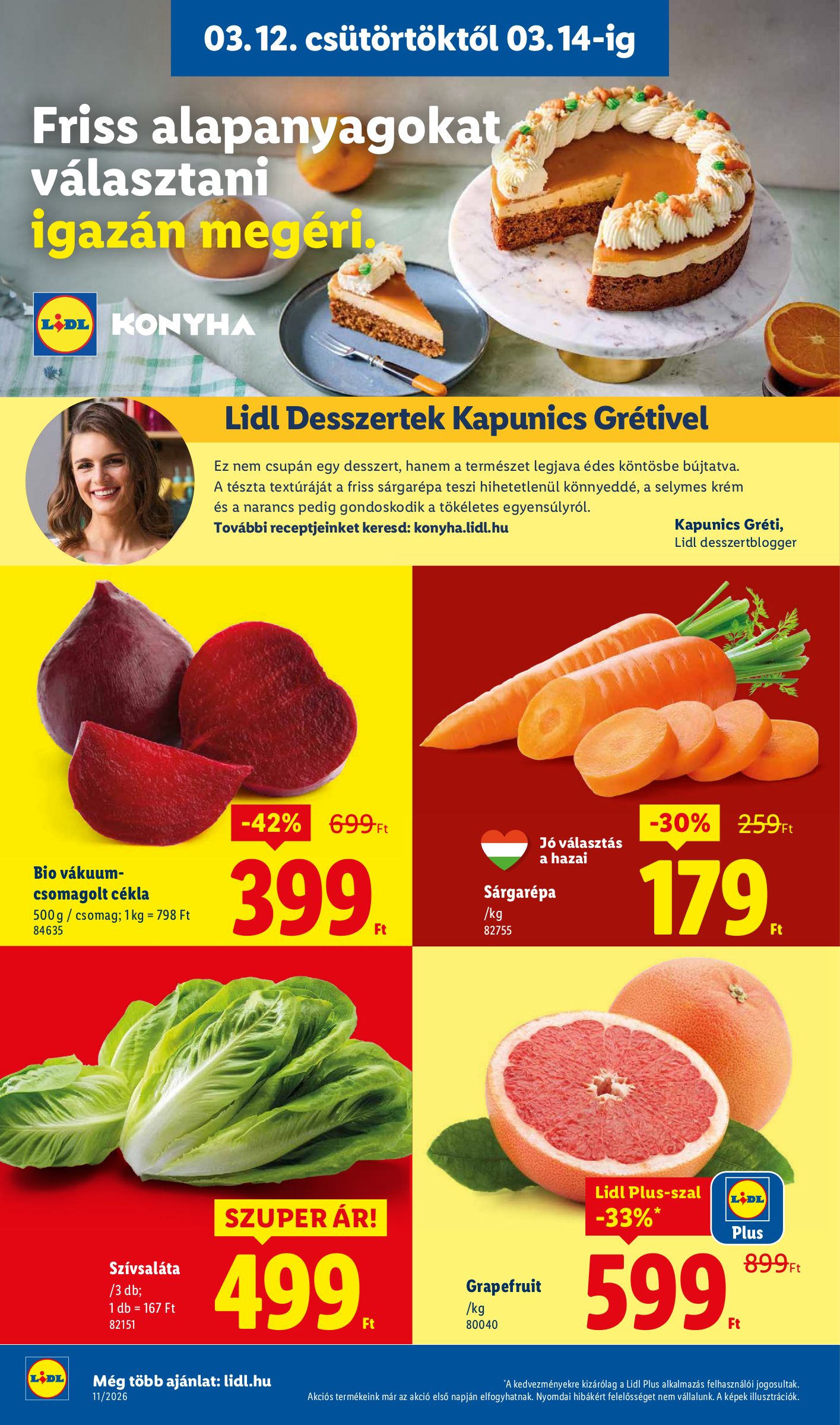 lidl - Lidl akciós újság, érvényes 2026.03.12. - 2026.03.18. - page: 4