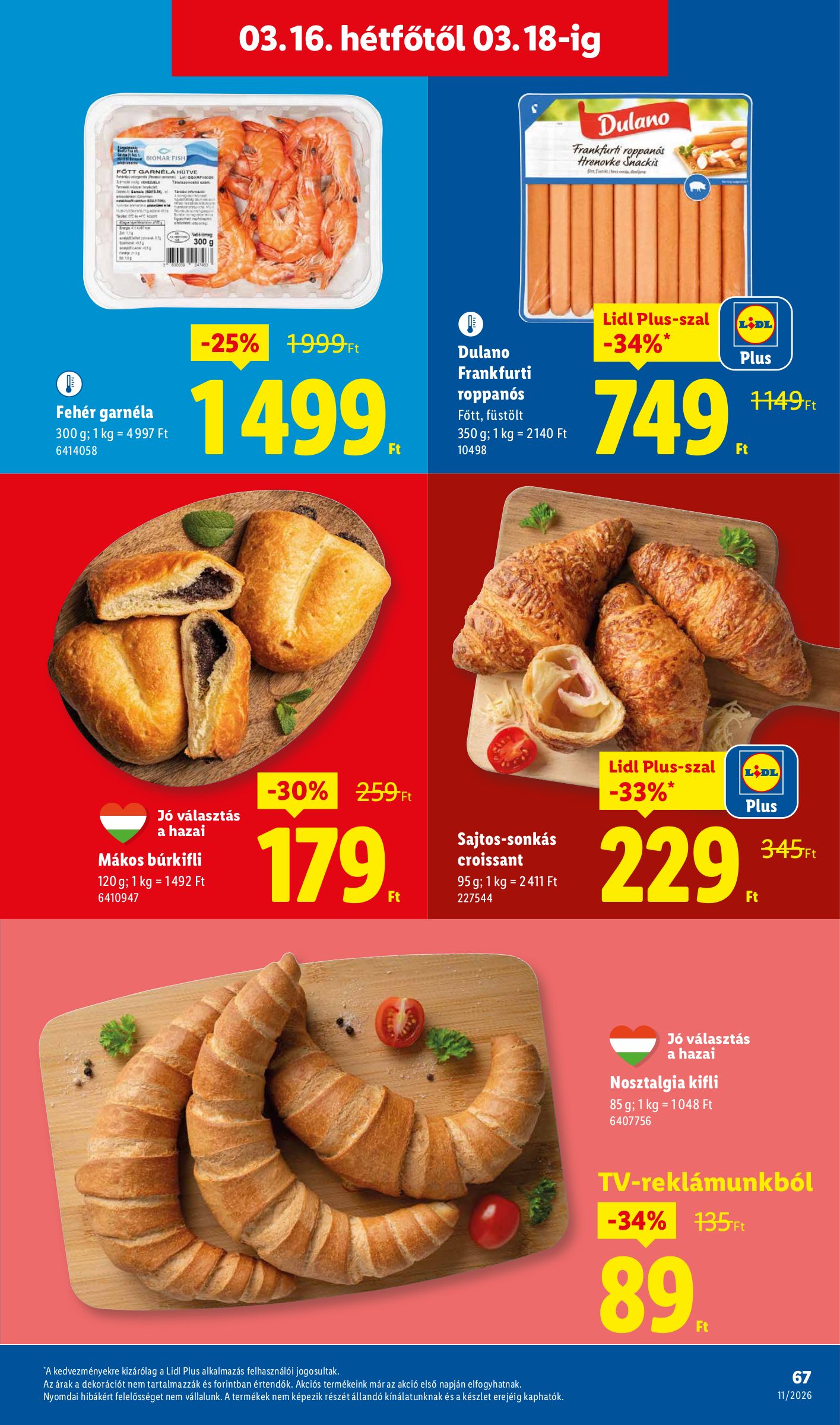 lidl - Lidl akciós újság, érvényes 2026.03.12. - 2026.03.18. - page: 67