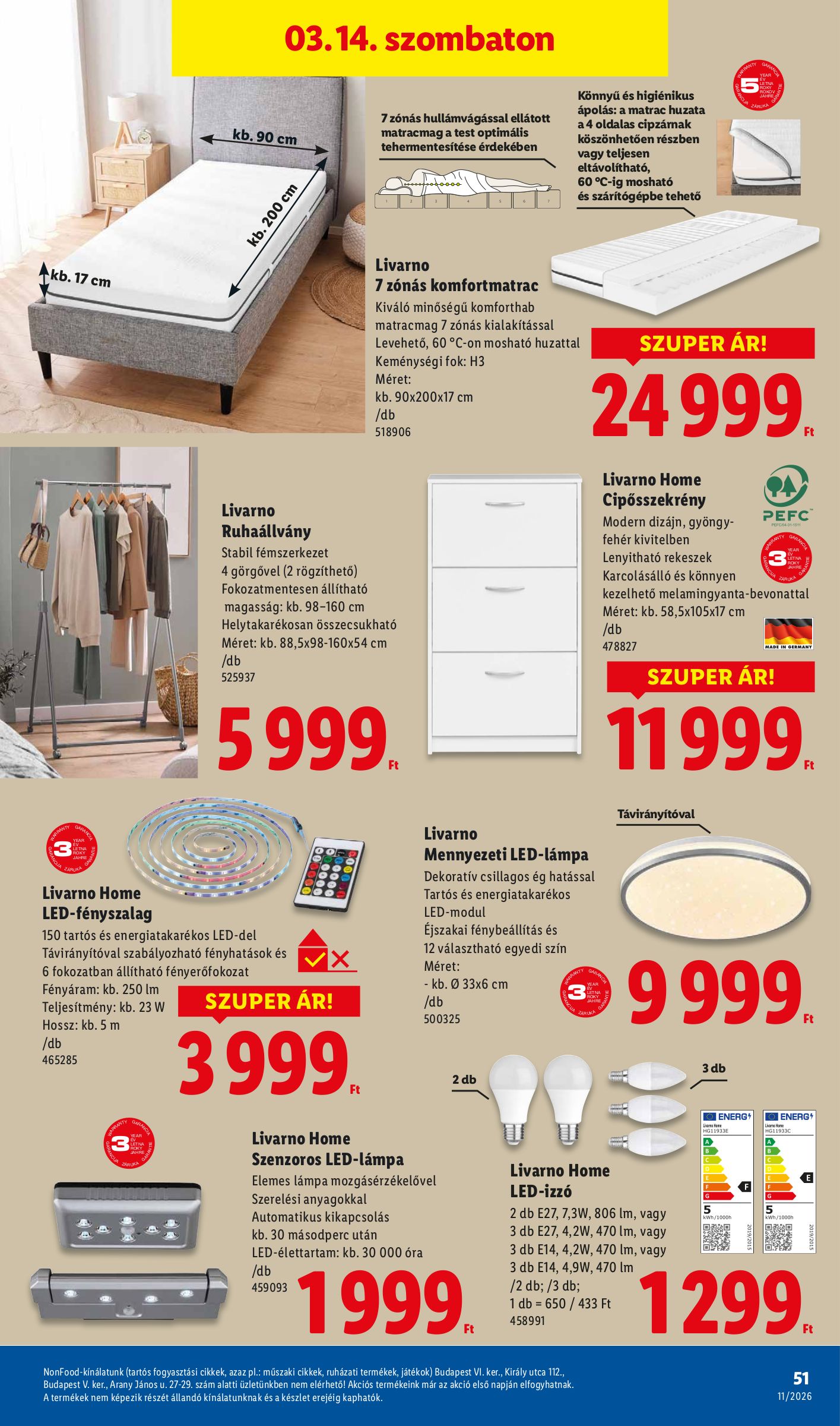 lidl - Lidl akciós újság, érvényes 2026.03.12. - 2026.03.18. - page: 51