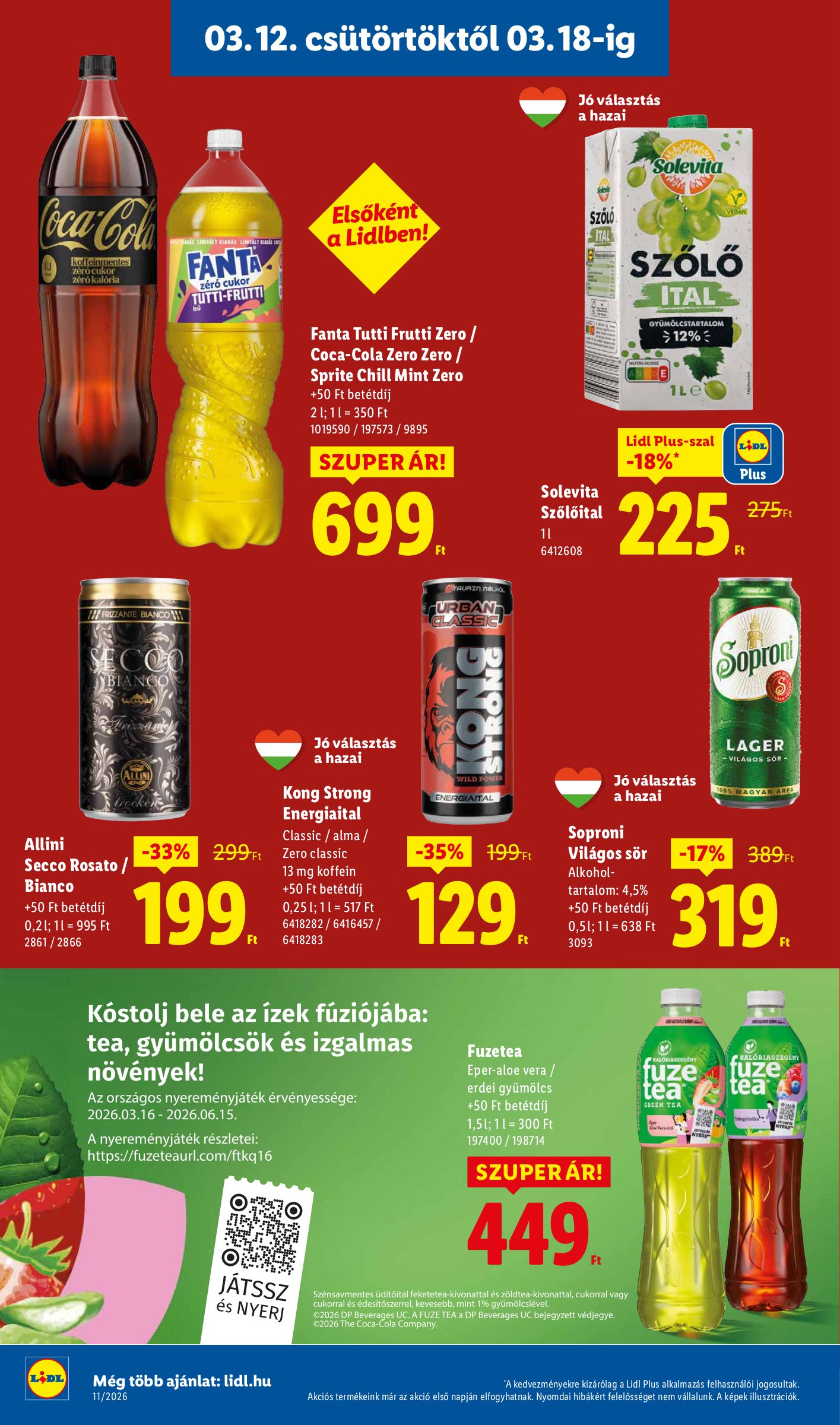 lidl - Lidl akciós újság, érvényes 2026.03.12. - 2026.03.18. - page: 16
