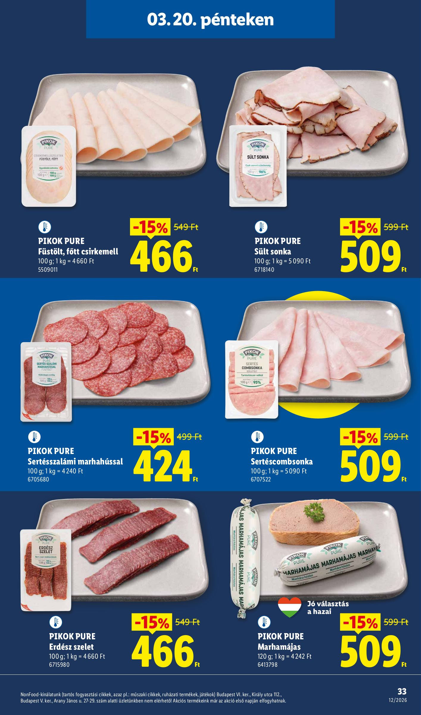 lidl - Lidl akciós újság, érvényes 2026.03.19. - 2026.03.25. - page: 33