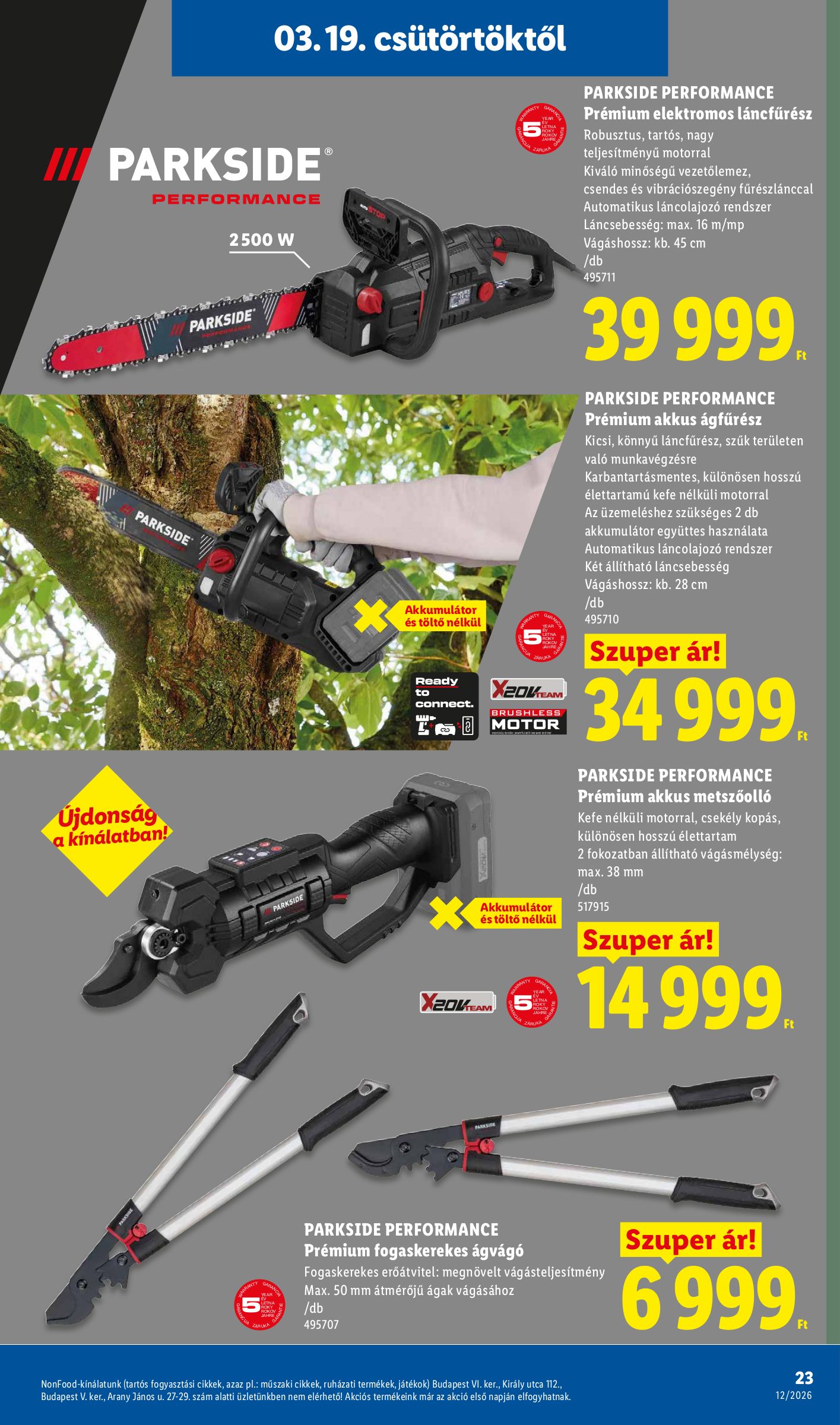 lidl - Lidl akciós újság, érvényes 2026.03.19. - 2026.03.25. - page: 23