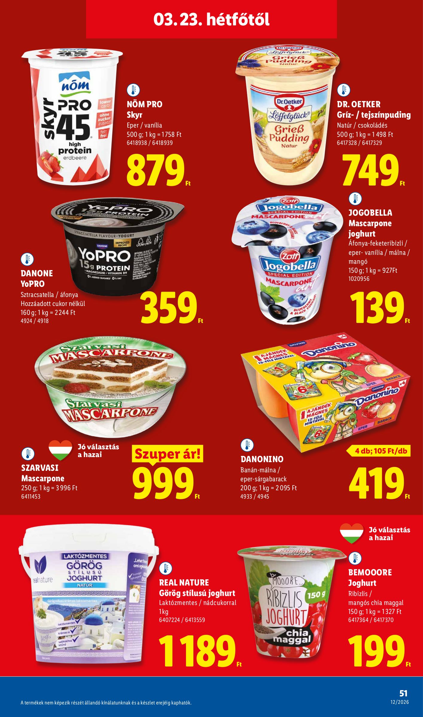 lidl - Lidl akciós újság, érvényes 2026.03.19. - 2026.03.25. - page: 51