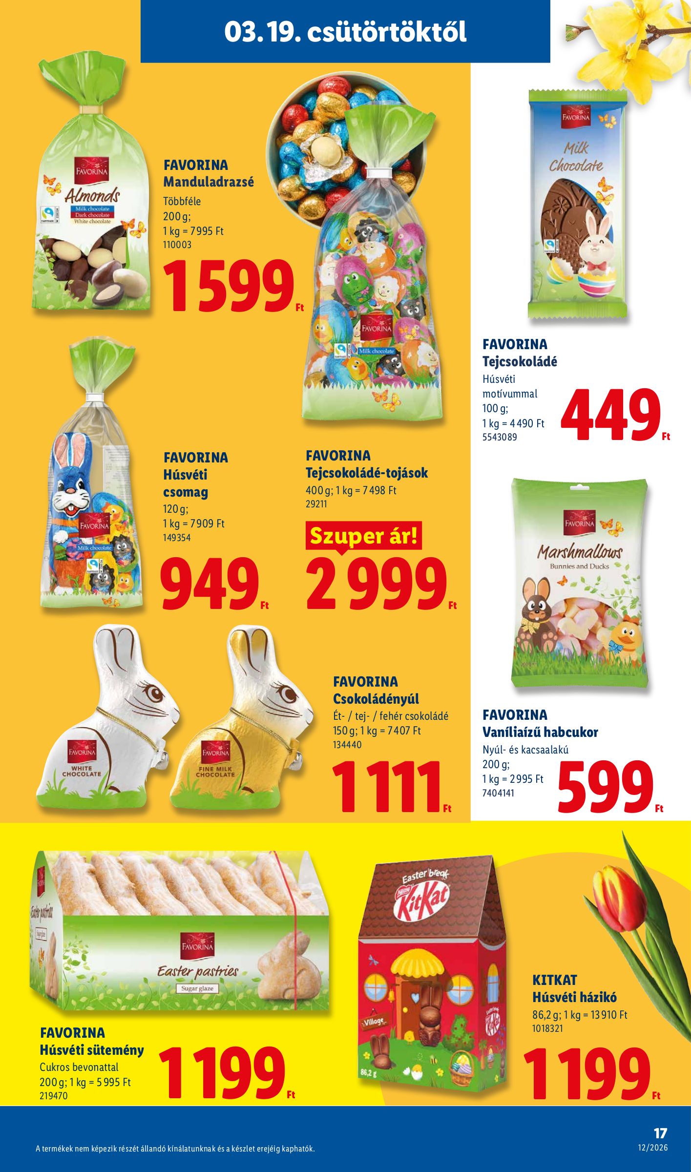lidl - Lidl akciós újság, érvényes 2026.03.19. - 2026.03.25. - page: 17