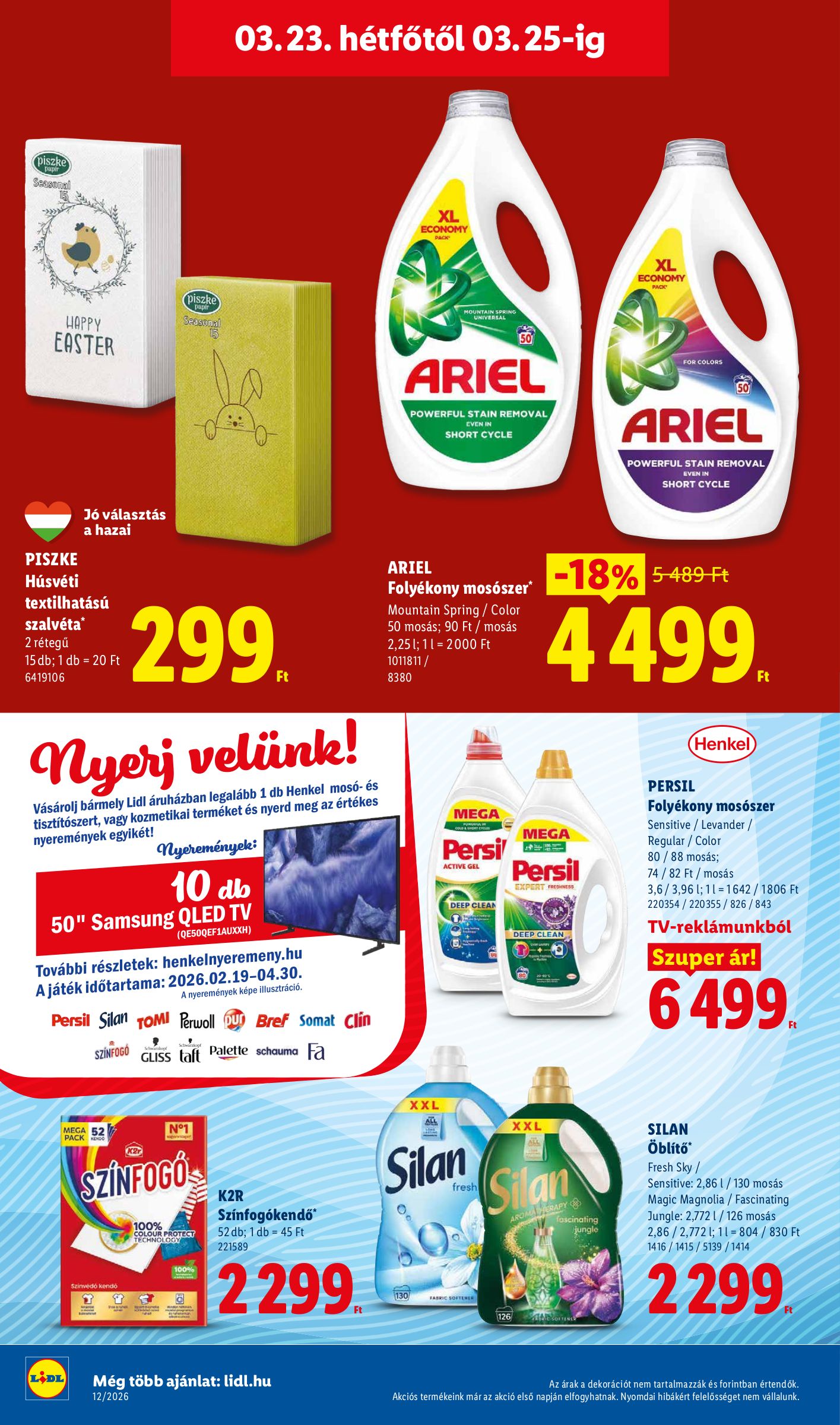 lidl - Lidl akciós újság, érvényes 2026.03.19. - 2026.03.25. - page: 60