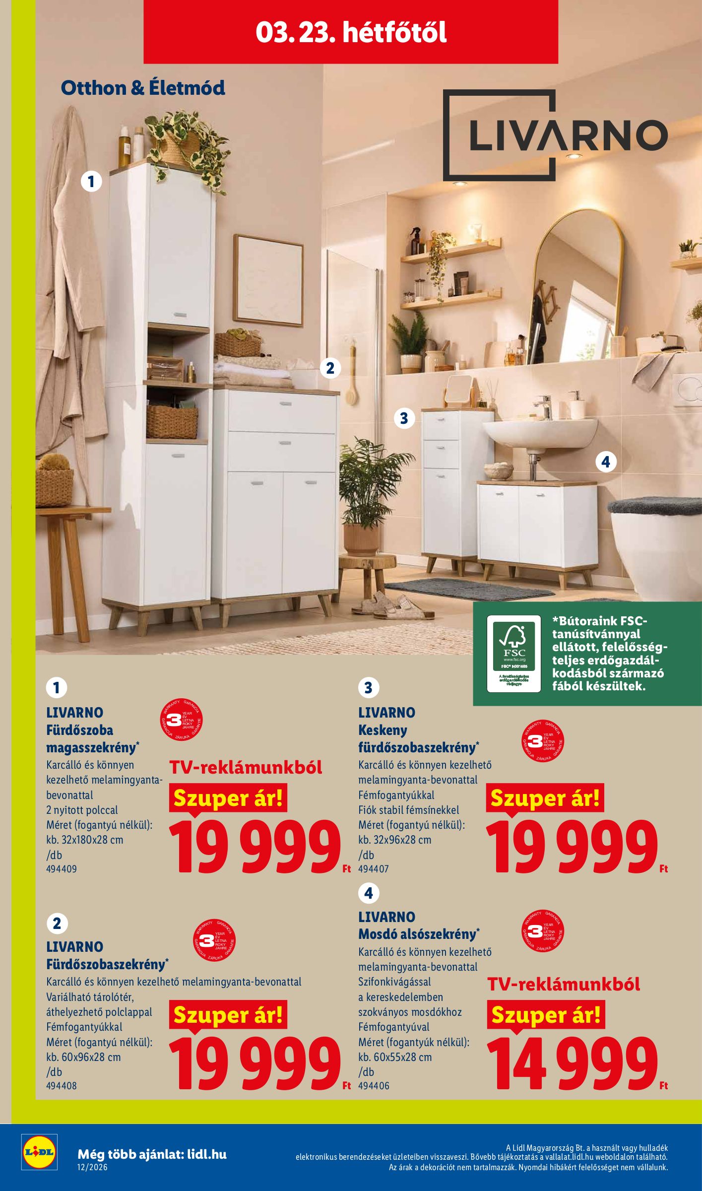 lidl - Lidl akciós újság, érvényes 2026.03.19. - 2026.03.25. - page: 38