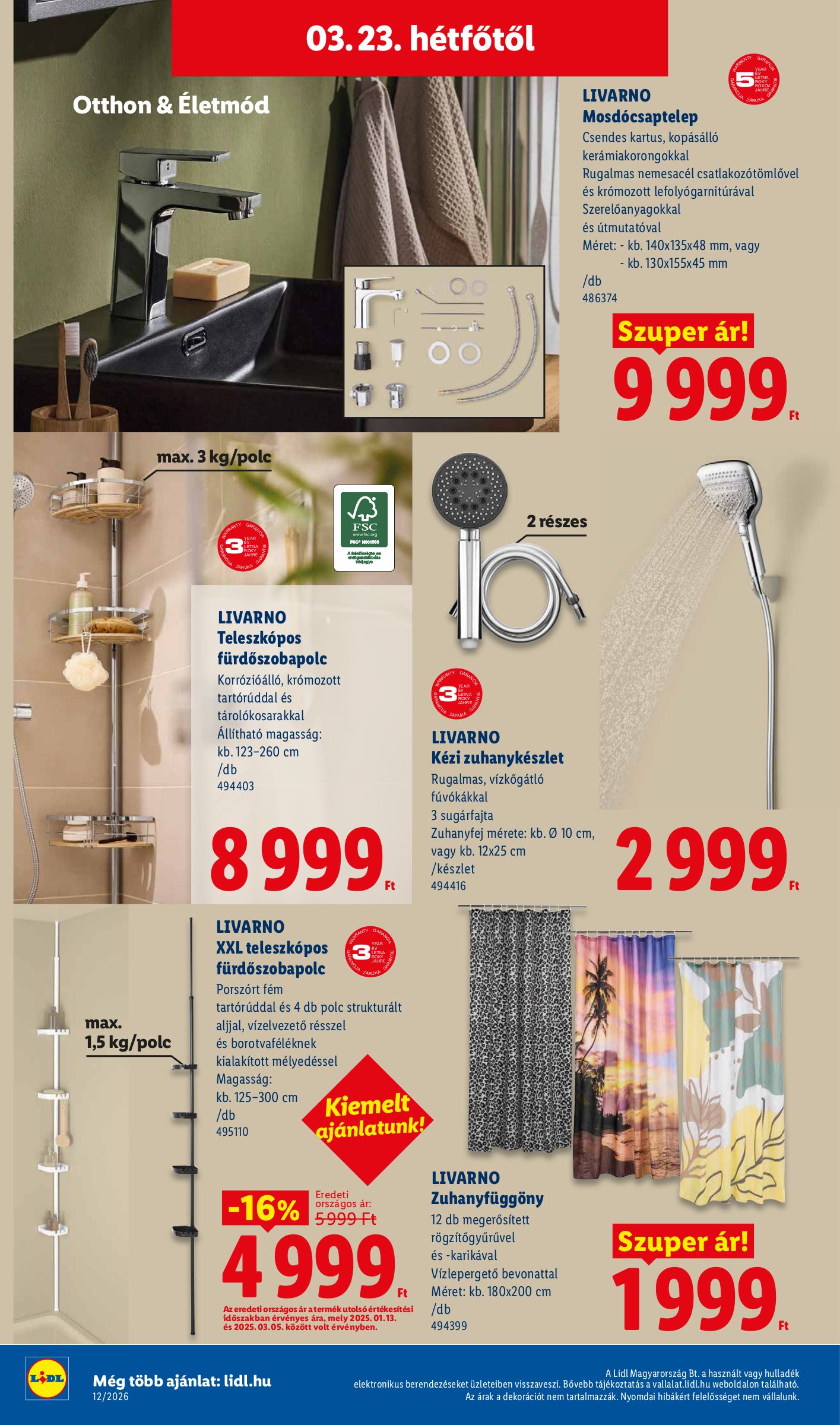 lidl - Lidl akciós újság, érvényes 2026.03.19. - 2026.03.25. - page: 40