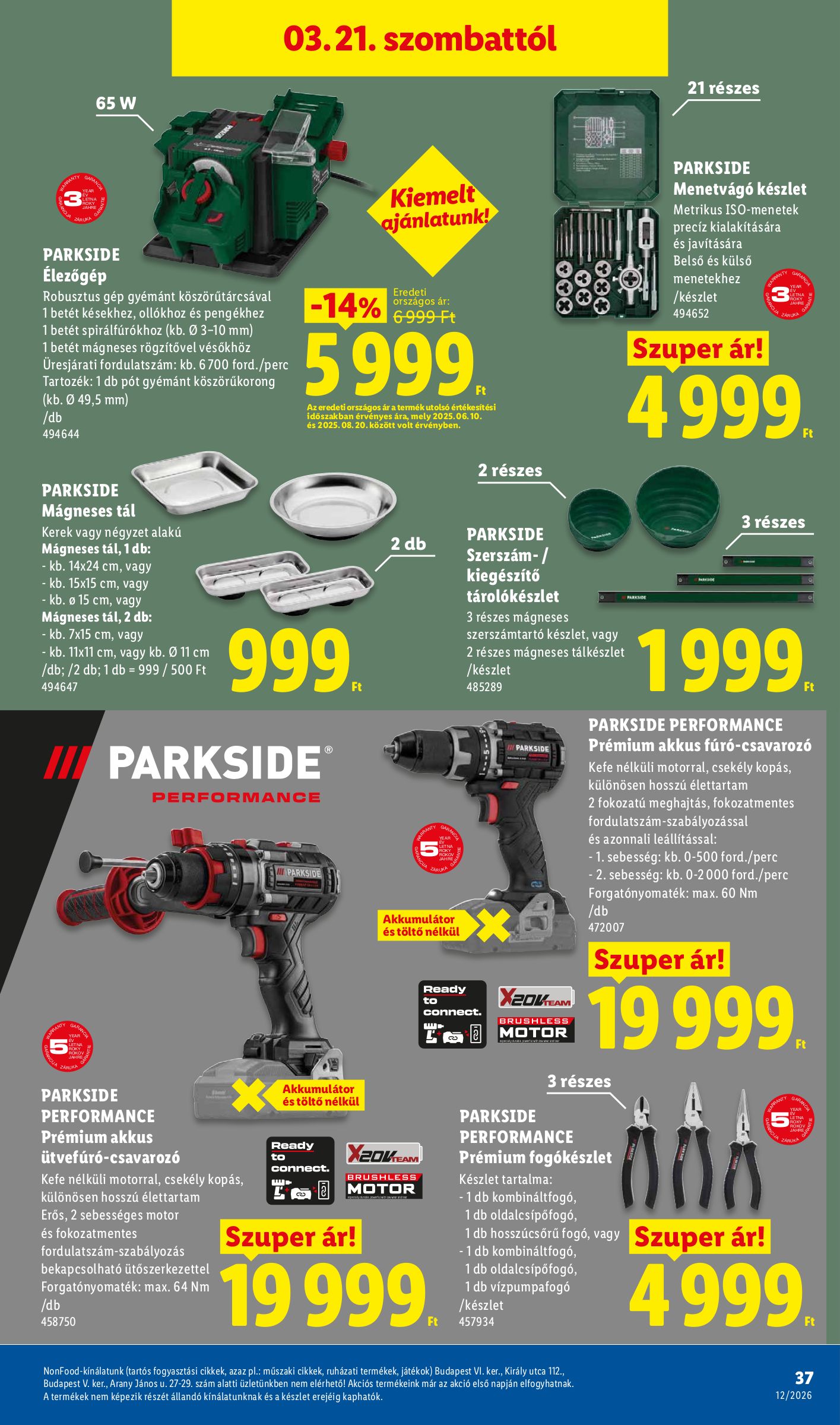 lidl - Lidl akciós újság, érvényes 2026.03.19. - 2026.03.25. - page: 37