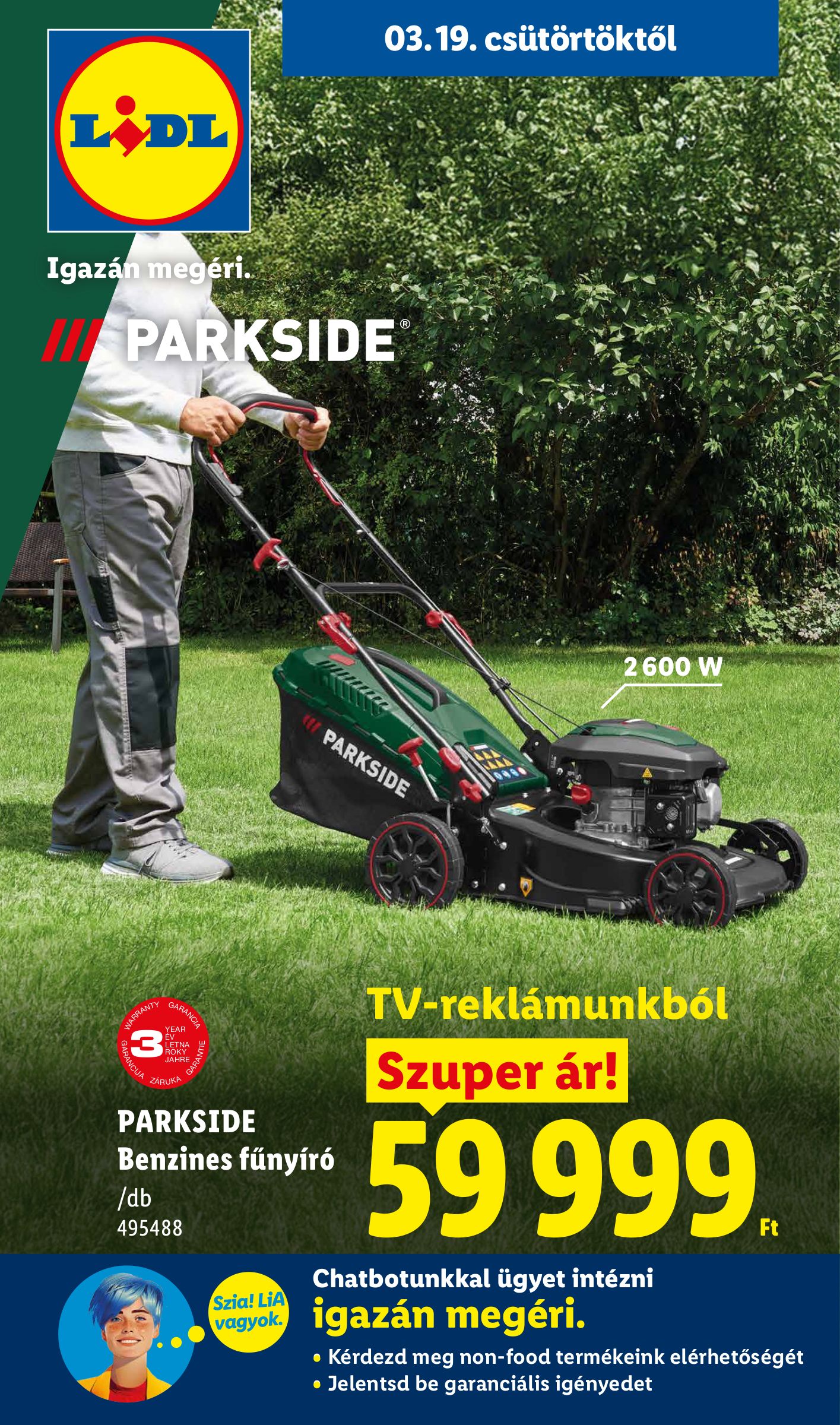 lidl - Lidl - Nonfood akciós újság, érvényes 2026.03.19. - 2026.03.25.