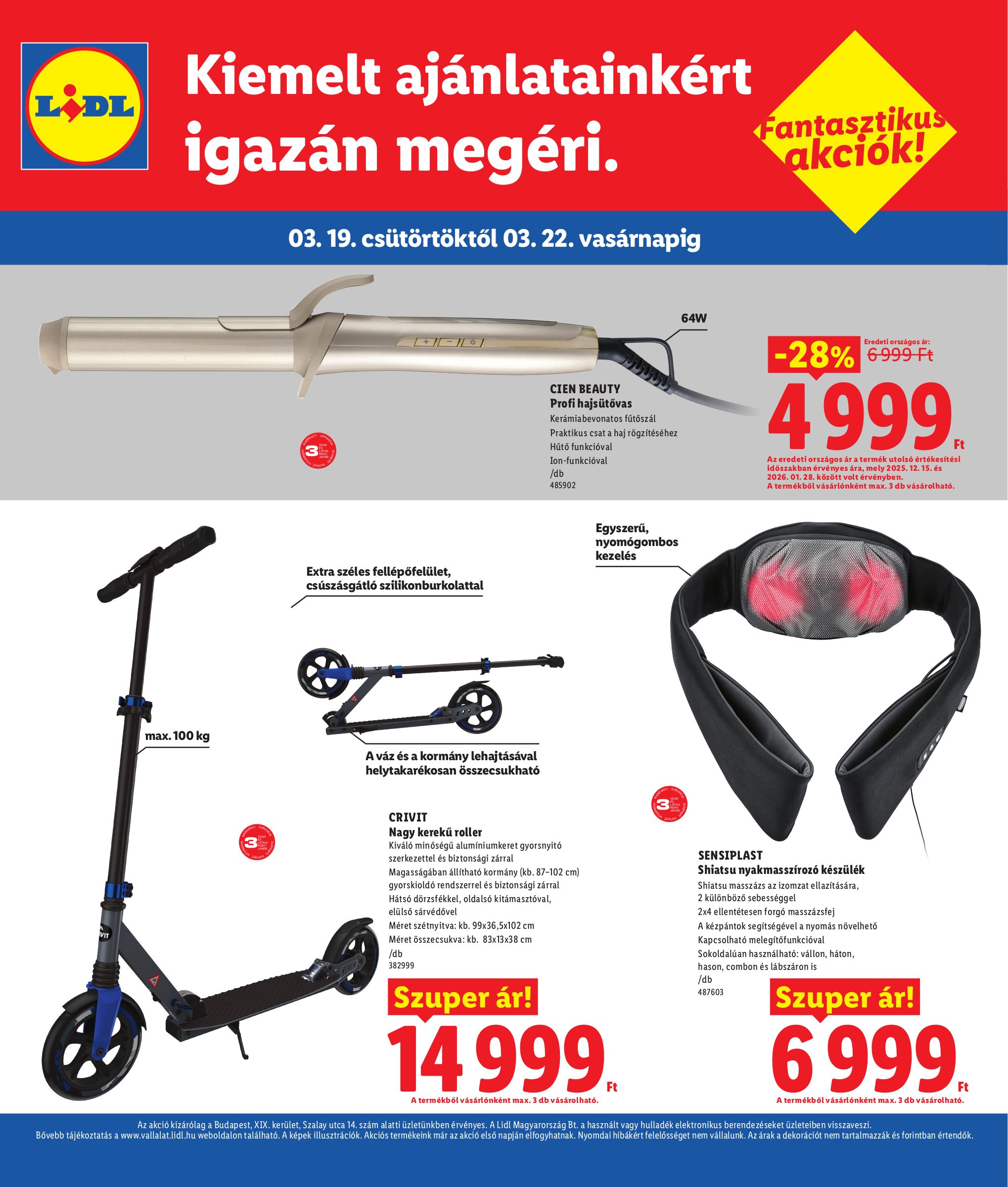 lidl - Lidl - Budapest akciós újság, érvényes 2026.03.19. - 2026.03.22. - page: 8
