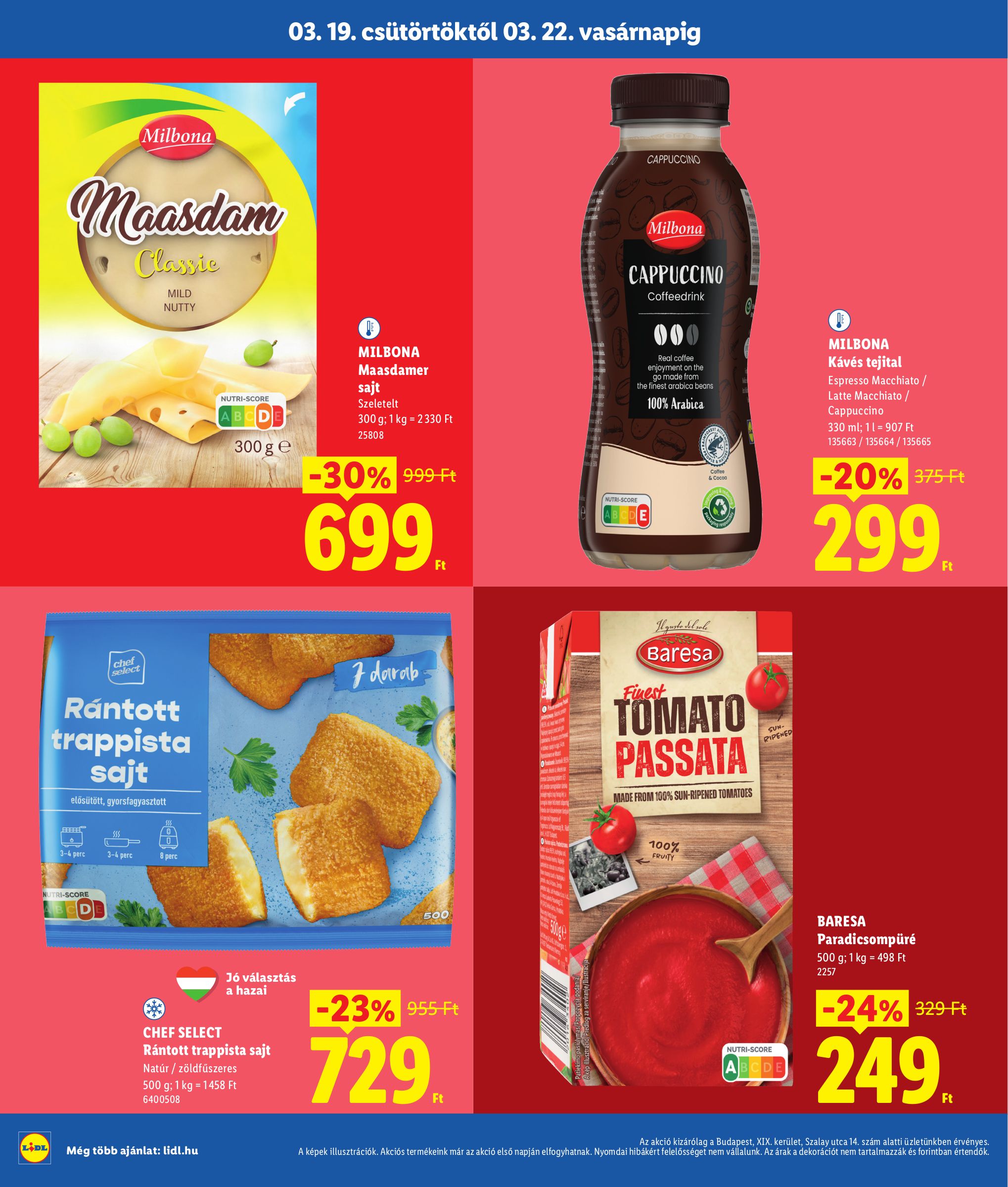 lidl - Lidl - Budapest akciós újság, érvényes 2026.03.19. - 2026.03.22. - page: 4