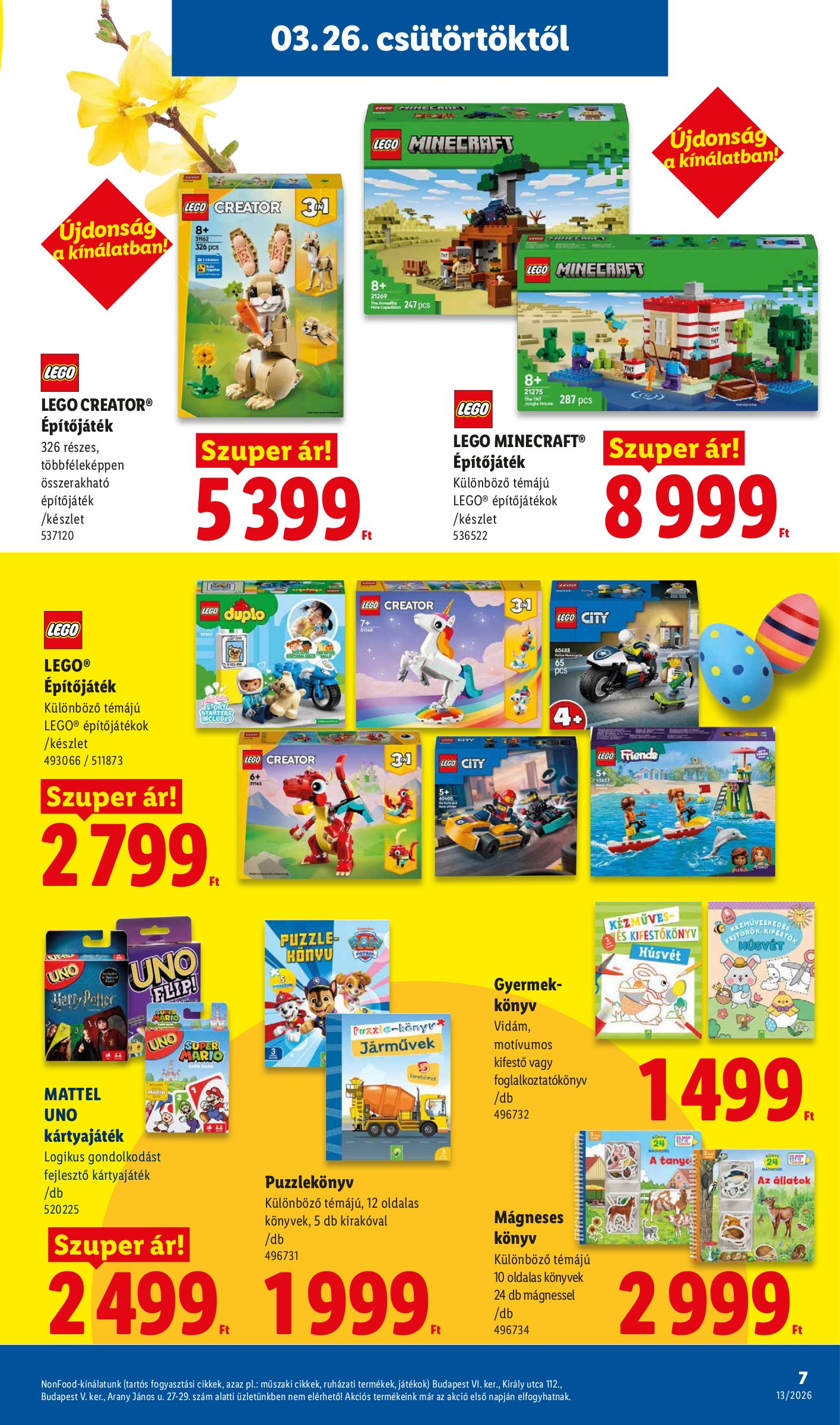 lidl - Lidl - Nonfood akciós újság, érvényes 2026.03.26. - 2026.04.01. - page: 7
