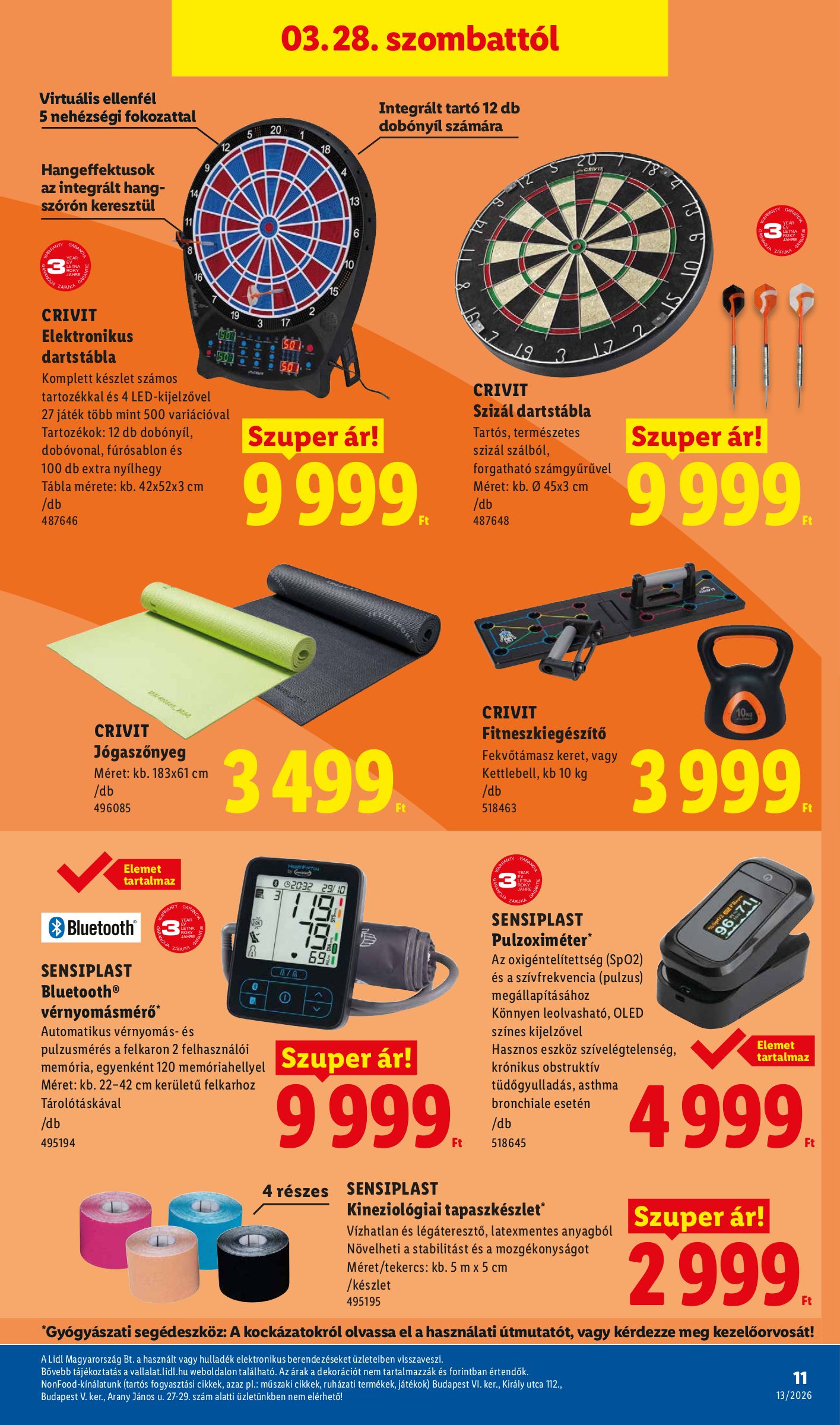 lidl - Lidl - Nonfood akciós újság, érvényes 2026.03.26. - 2026.04.01. - page: 11