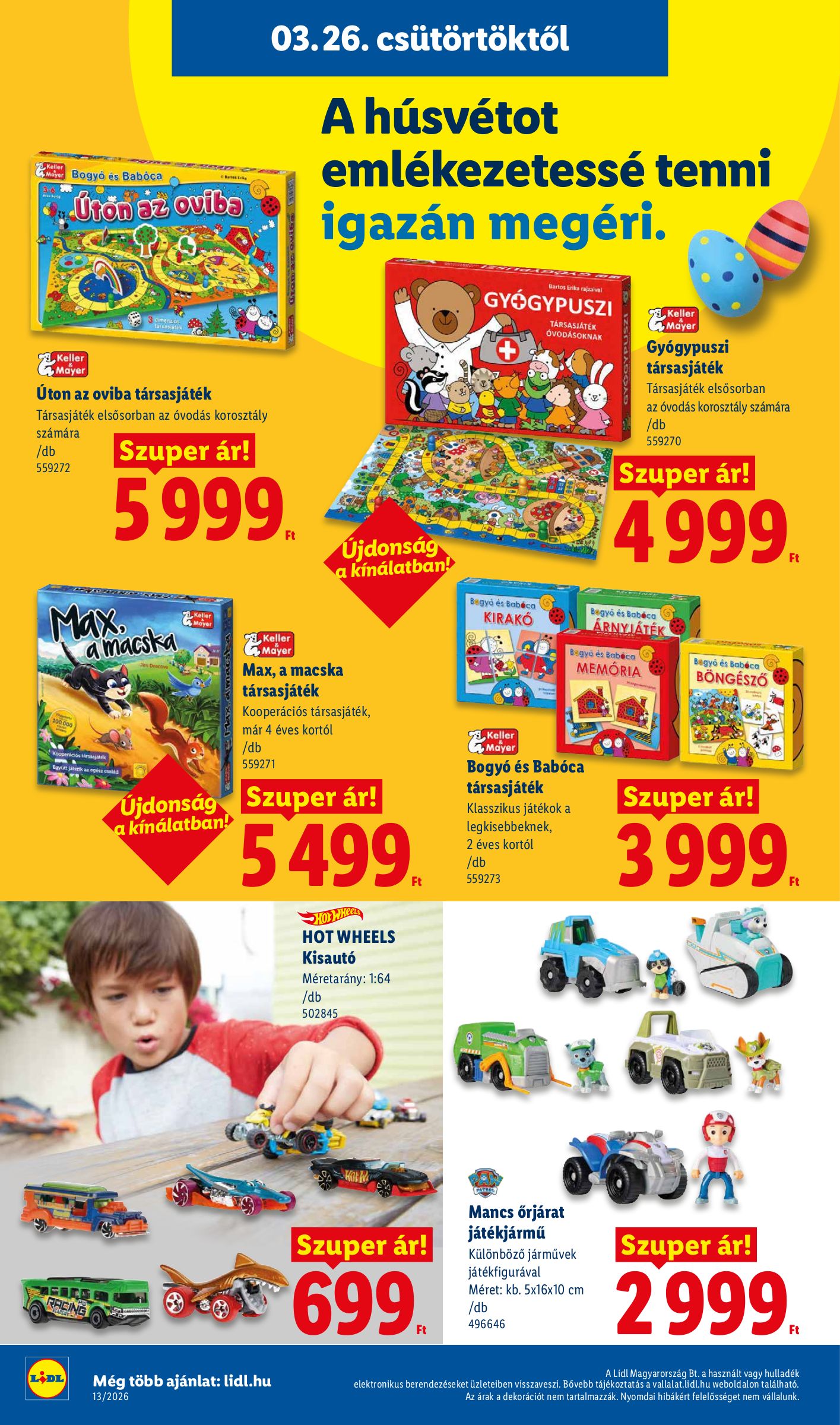 lidl - Lidl - Nonfood akciós újság, érvényes 2026.03.26. - 2026.04.01. - page: 6