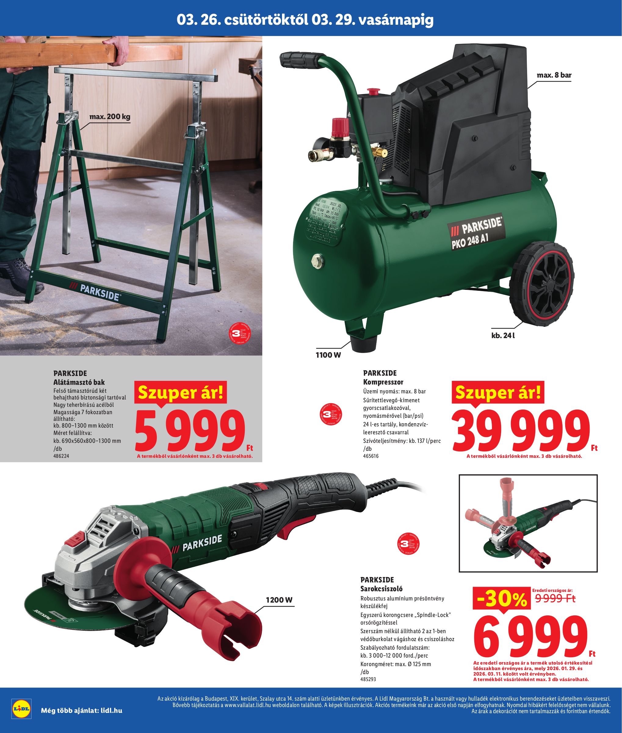lidl - Lidl - Budapest akciós újság, érvényes 2026.03.26. - 2026.03.29. - page: 6