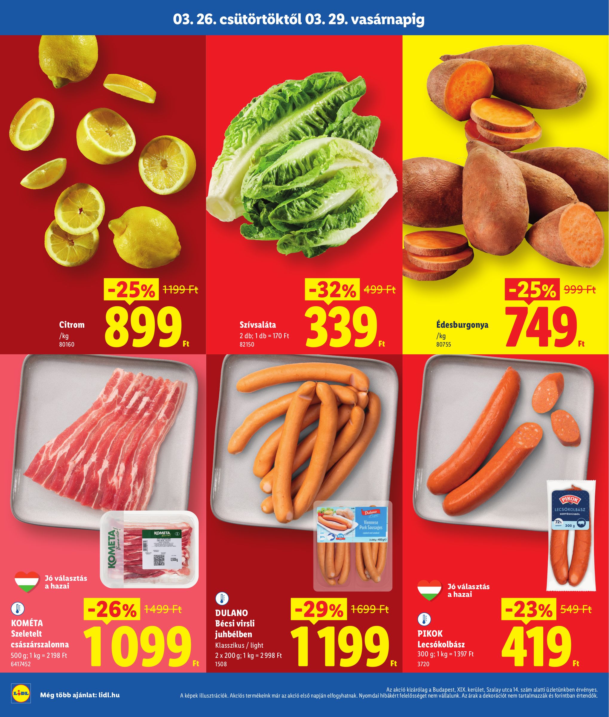lidl - Lidl - Budapest akciós újság, érvényes 2026.03.26. - 2026.03.29. - page: 2