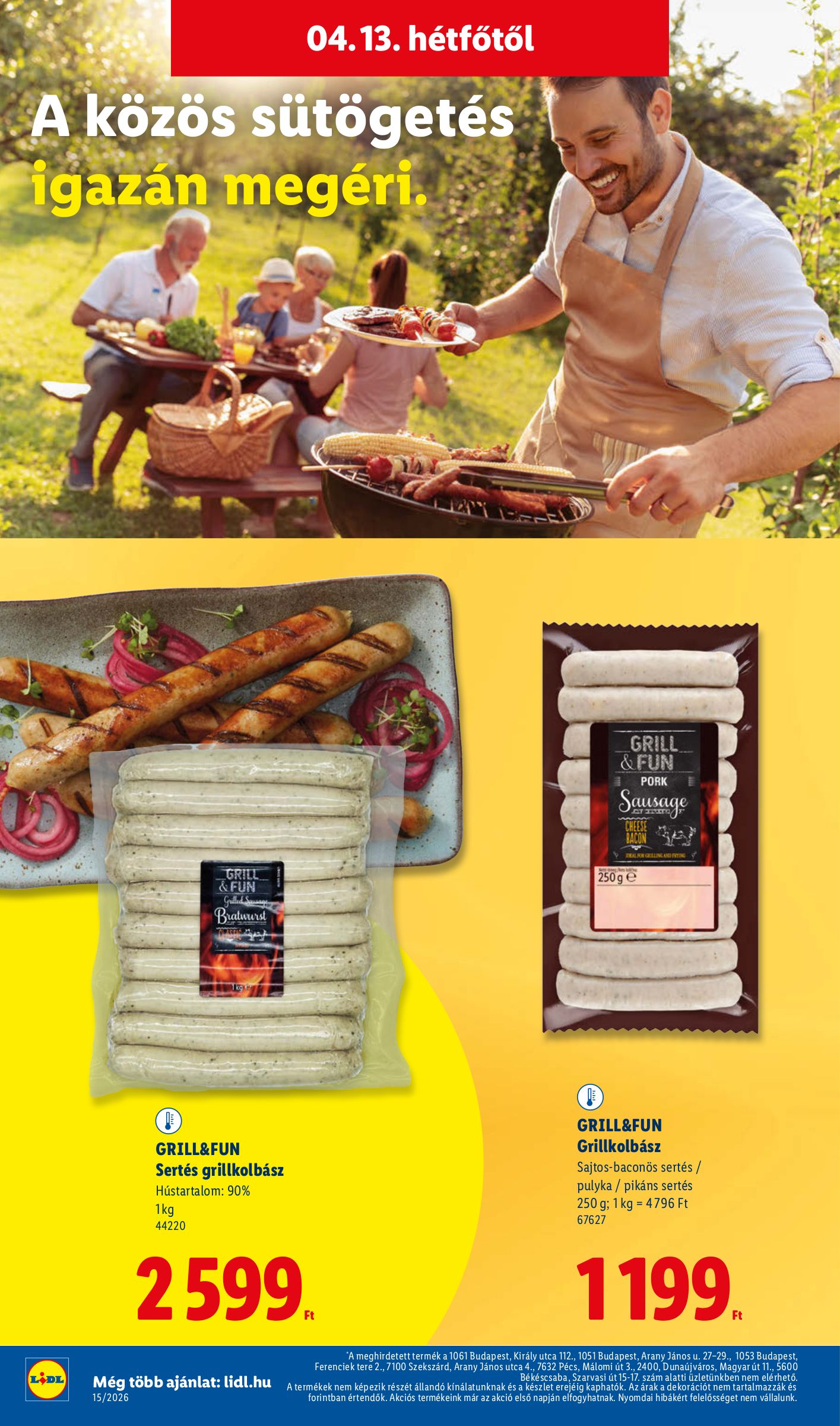 lidl - Lidl akciós újság, érvényes 2026.04.09. - 2026.04.15. - page: 58