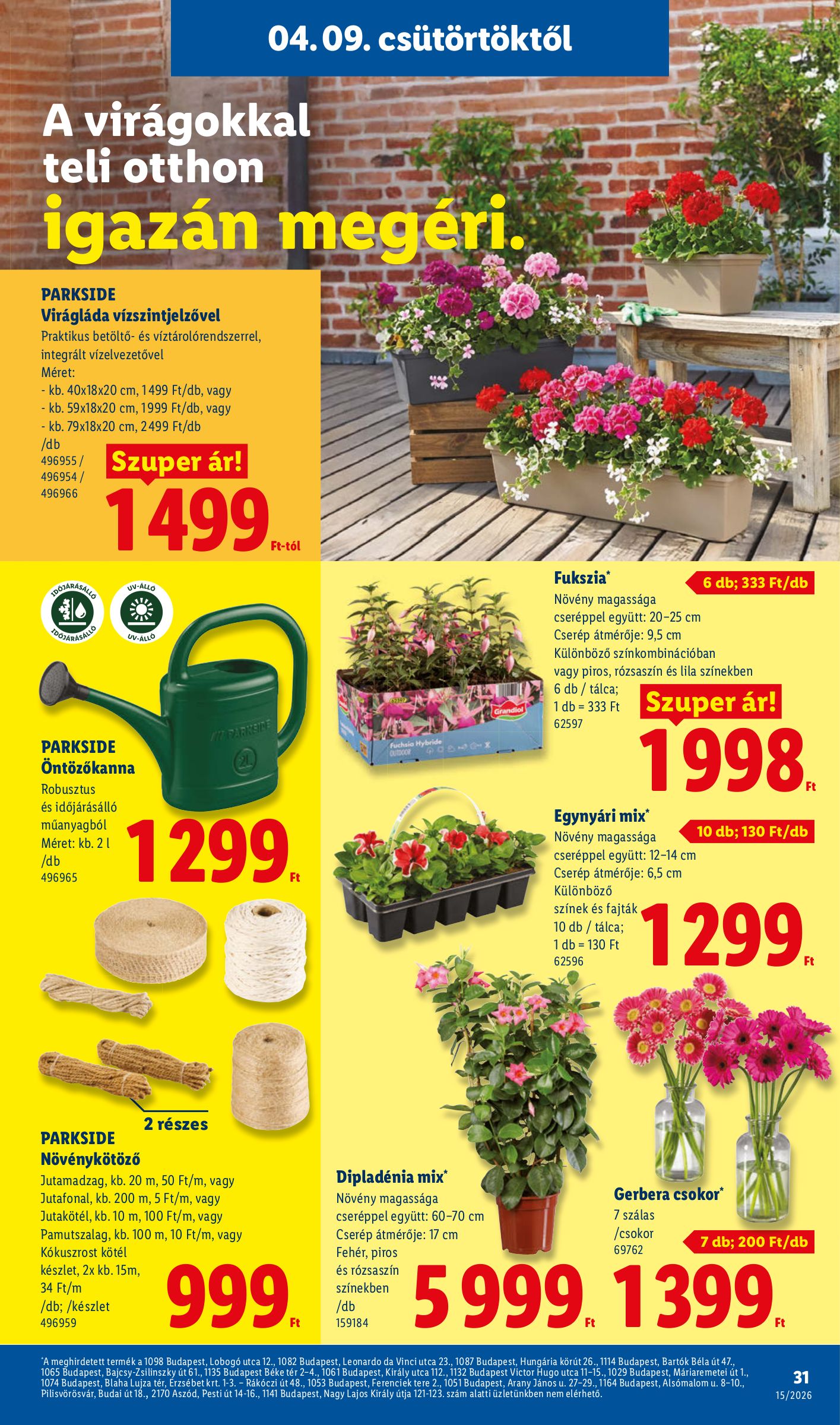 lidl - Lidl akciós újság, érvényes 2026.04.09. - 2026.04.15. - page: 31