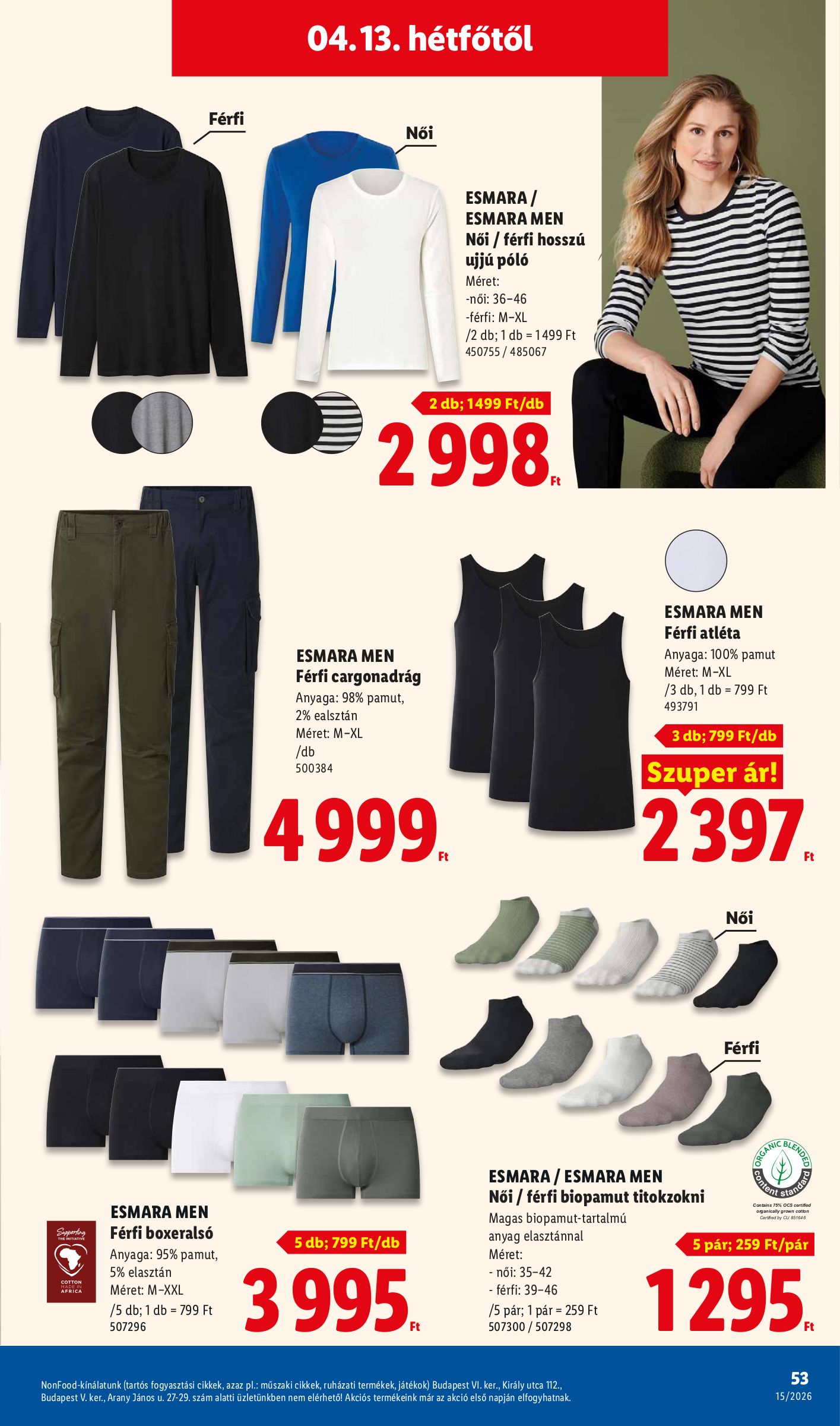 lidl - Lidl akciós újság, érvényes 2026.04.09. - 2026.04.15. - page: 53