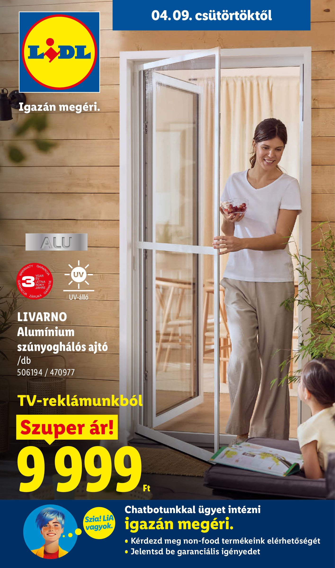 lidl - Lidl - Nonfood akciós újság, érvényes 2026.04.09. - 2026.04.15.