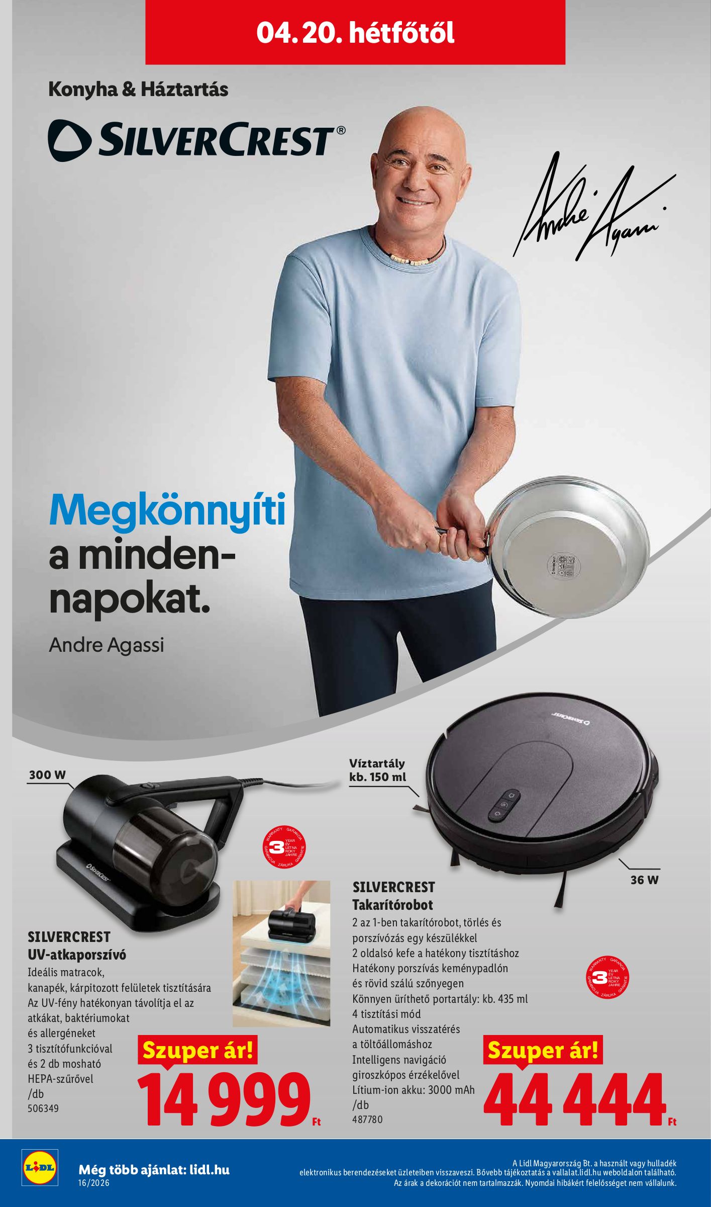 lidl - Lidl - Nonfood hirdetmény a következő hétre csütörtöktől 2026.04.16.-tól szerdától 2026.04.22.-ig - page: 22