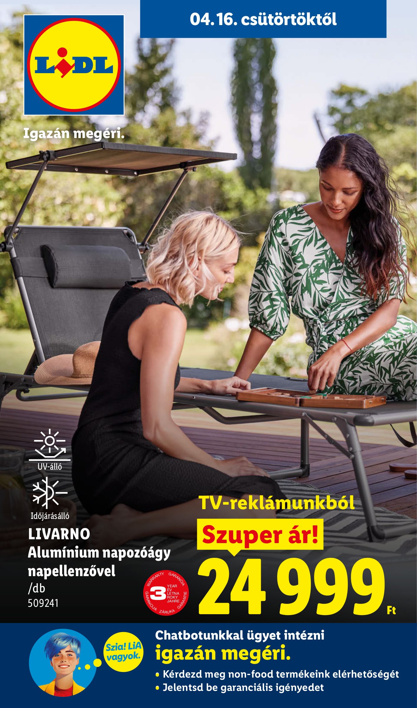 lidl - Lidl - Nonfood hirdetmény a következő hétre csütörtöktől 2026.04.16.-tól szerdától 2026.04.22.-ig