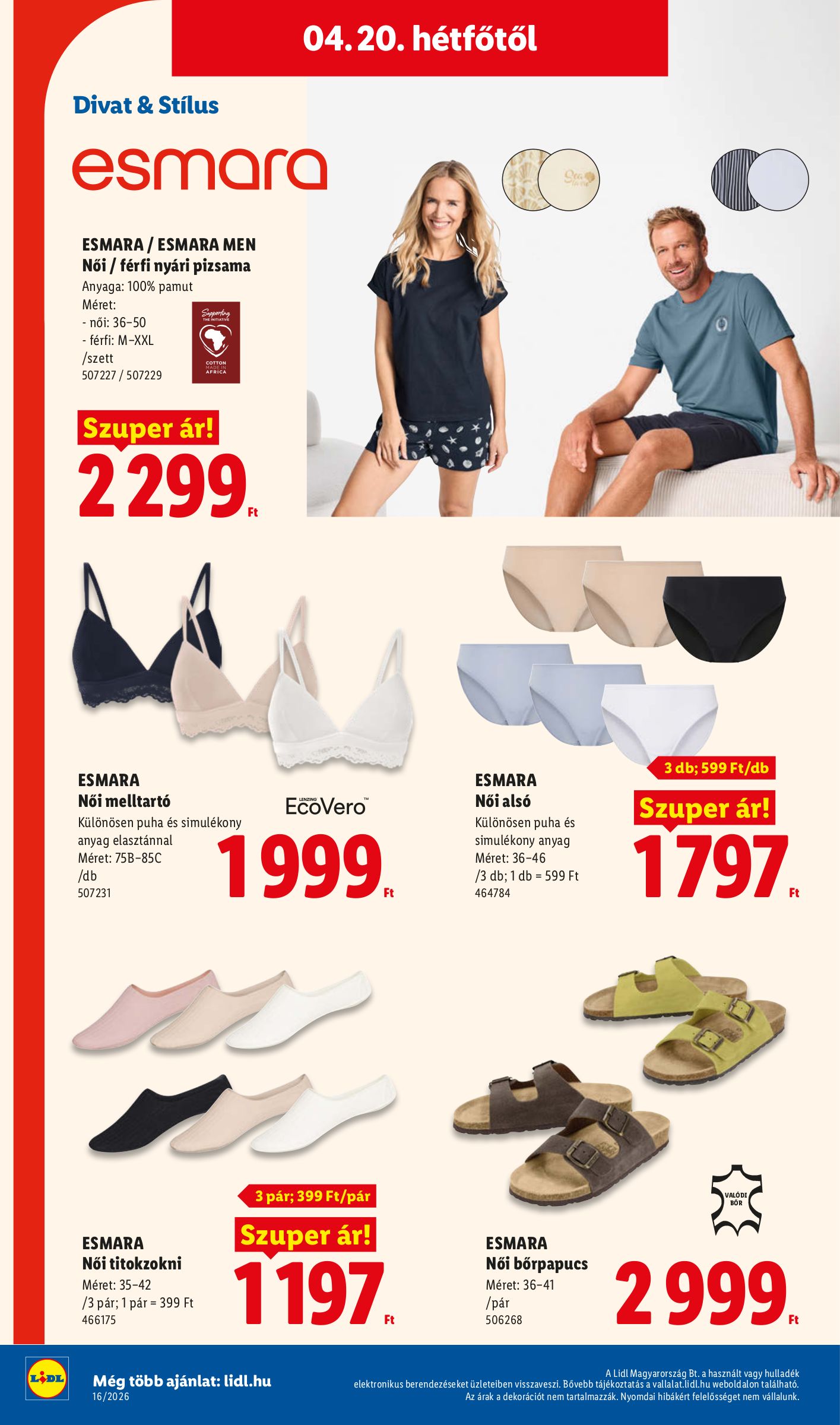 lidl - Lidl - Nonfood hirdetmény a következő hétre csütörtöktől 2026.04.16.-tól szerdától 2026.04.22.-ig - page: 18