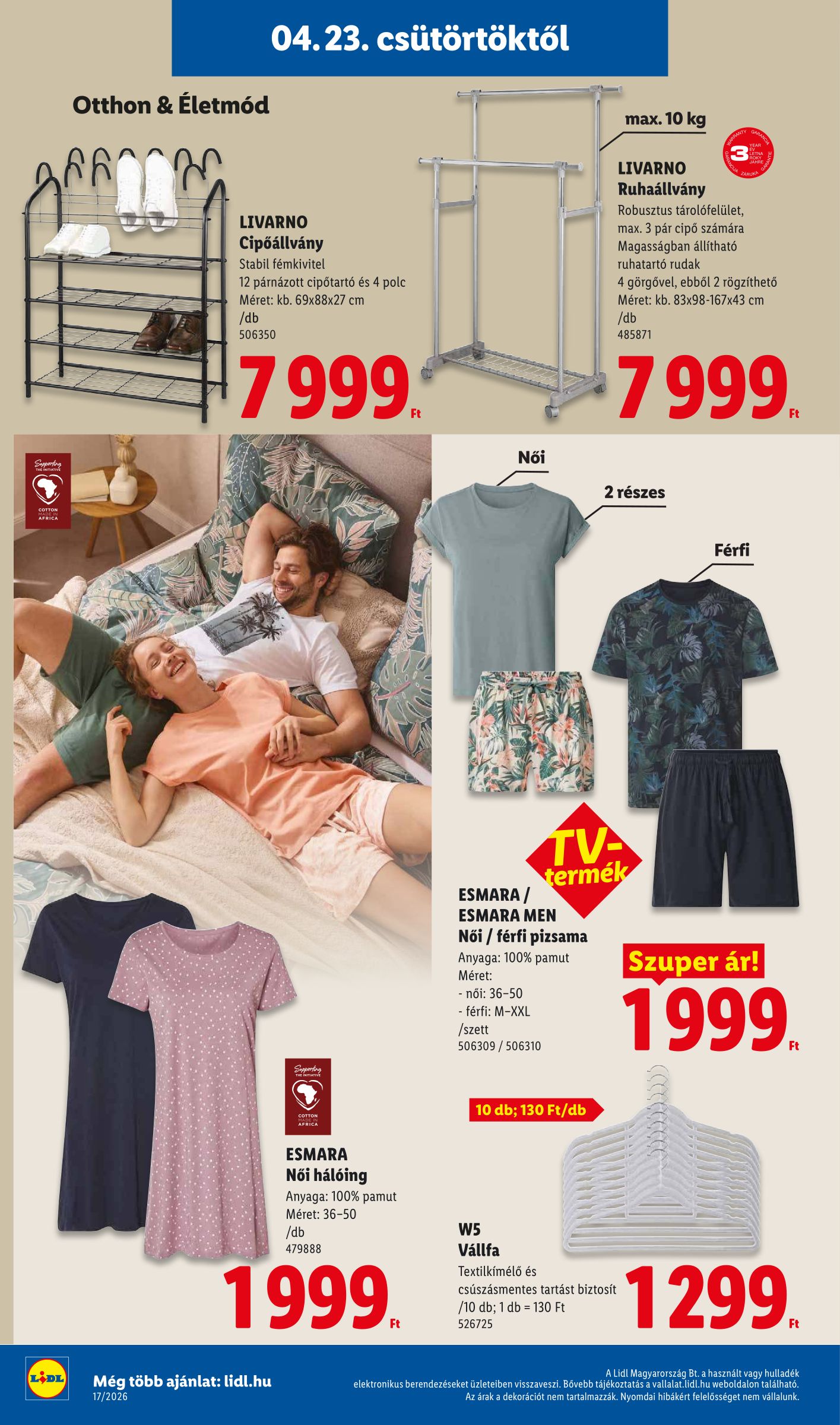 lidl - Lidl hirdetmény a következő hétre csütörtöktől 2026.04.23.-tól szerdától 2026.04.29.-ig - page: 26