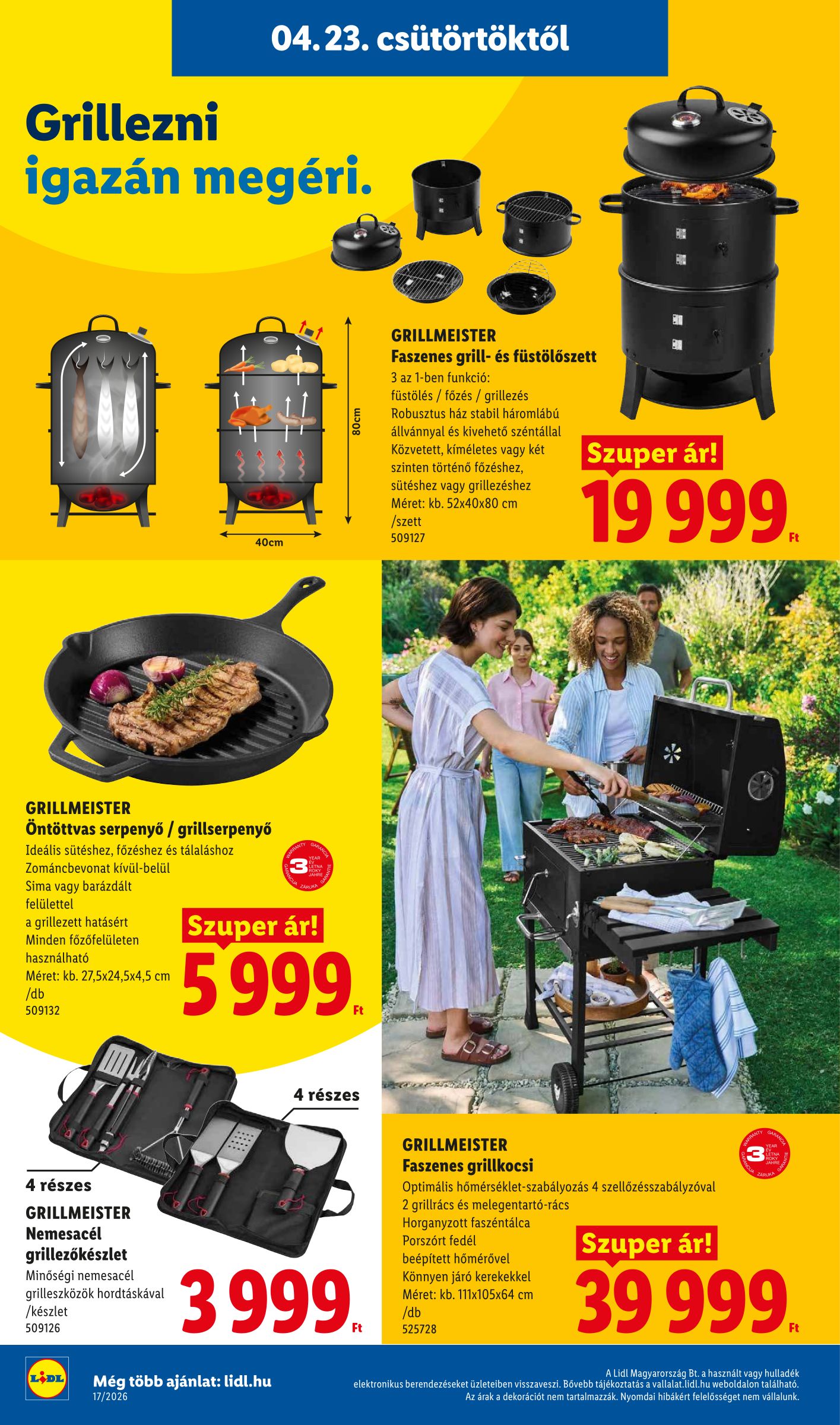 lidl - Lidl - Nonfood hirdetmény a következő hétre csütörtöktől 2026.04.23.-tól szerdától 2026.04.29.-ig - page: 12