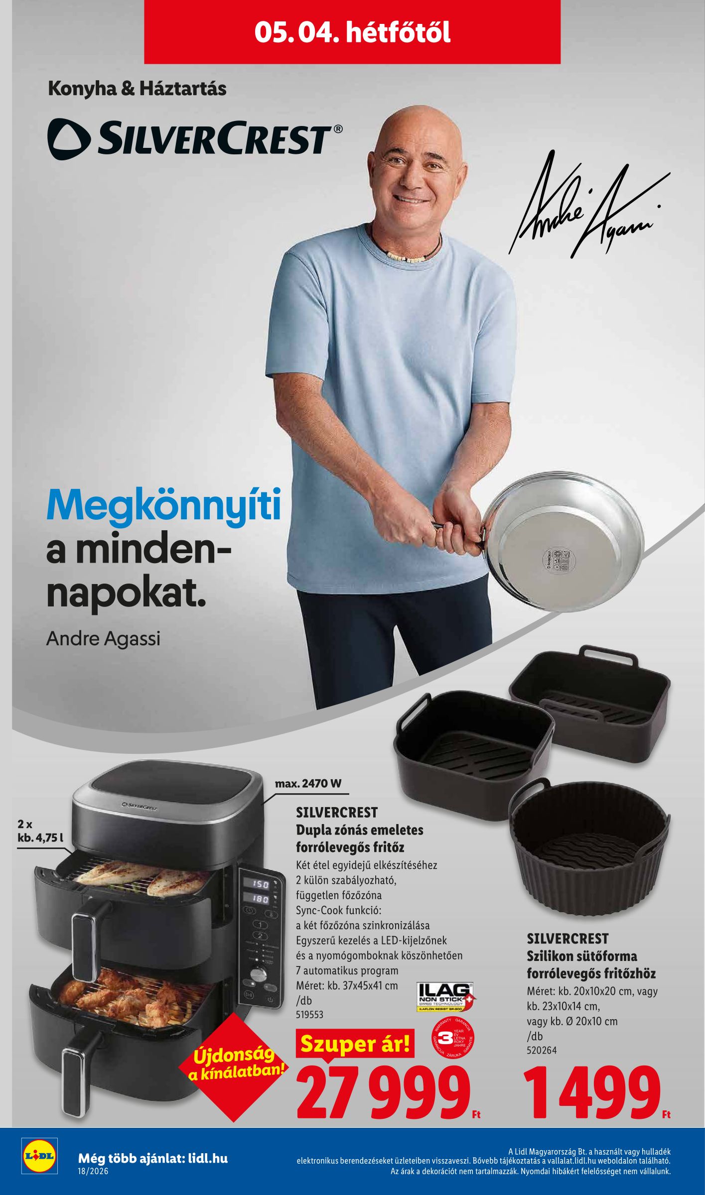 lidl - Lidl - Nonfood hirdetmény a következő hétre csütörtöktől 2026.04.30.-tól szerdától 2026.05.06.-ig - page: 22