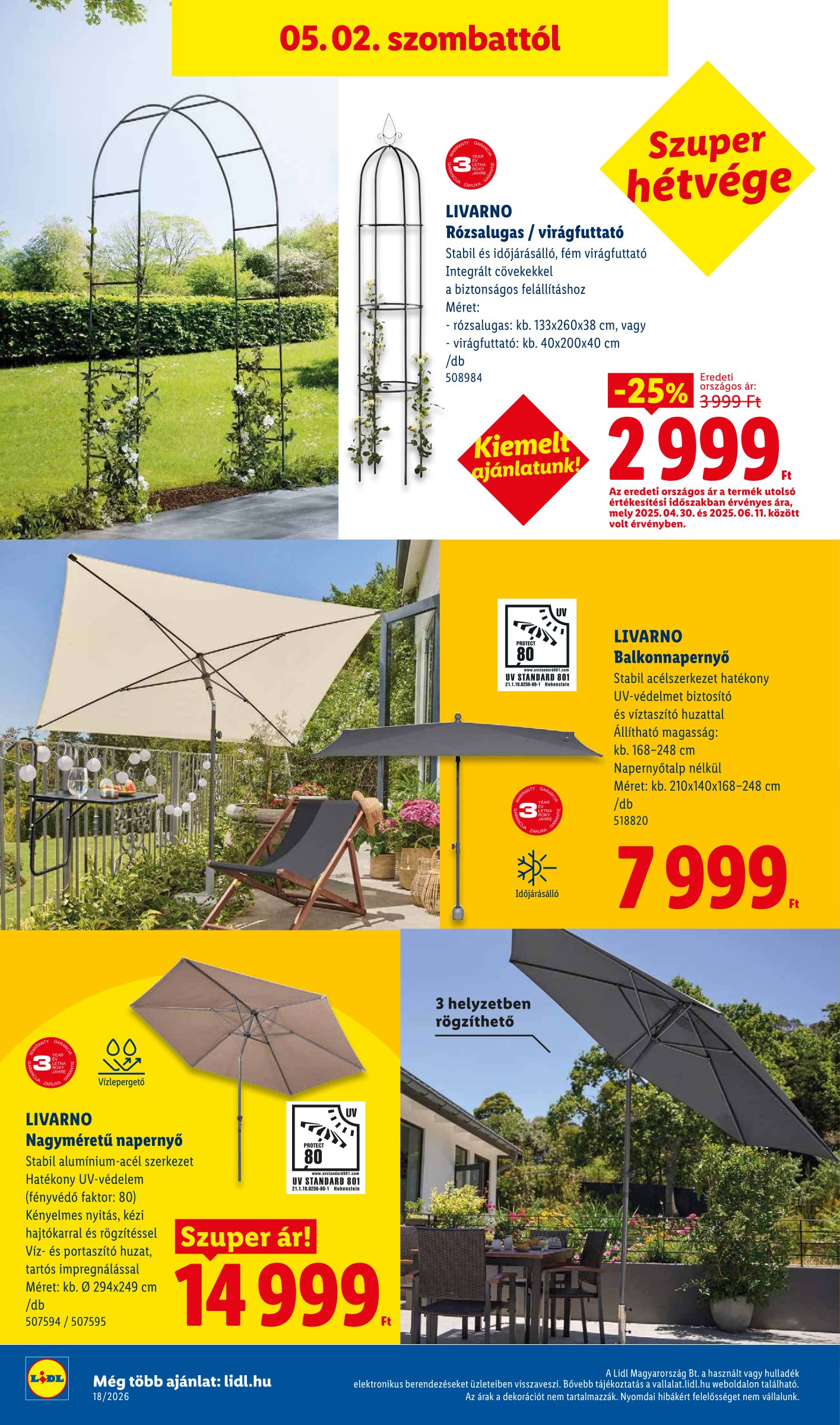 lidl - Lidl hirdetmény a következő hétre csütörtöktől 2026.04.30.-tól szerdától 2026.05.06.-ig - page: 40