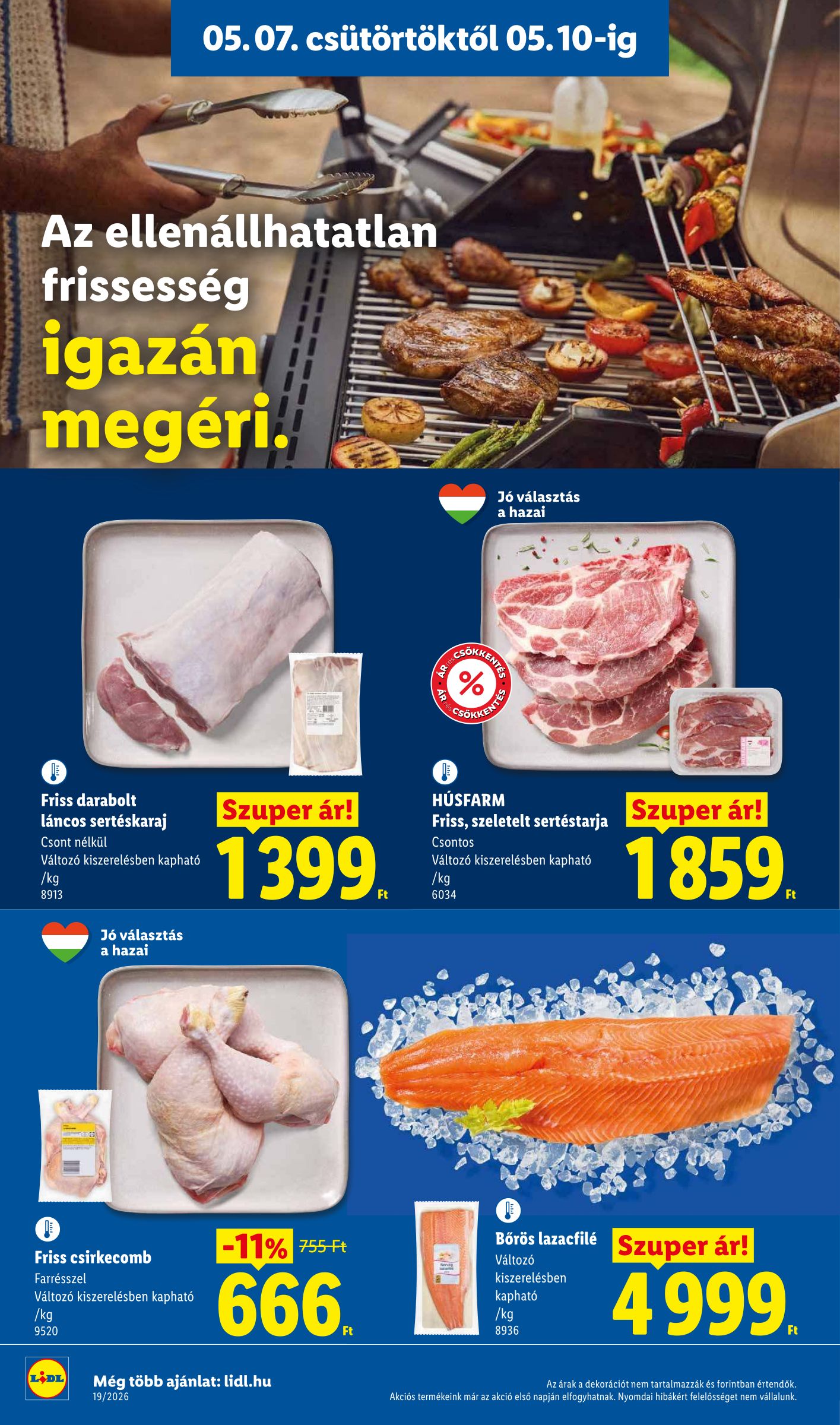 lidl - Lidl hirdetmény a következő hétre csütörtöktől 2026.05.07.-tól szerdától 2026.05.13.-ig - page: 6