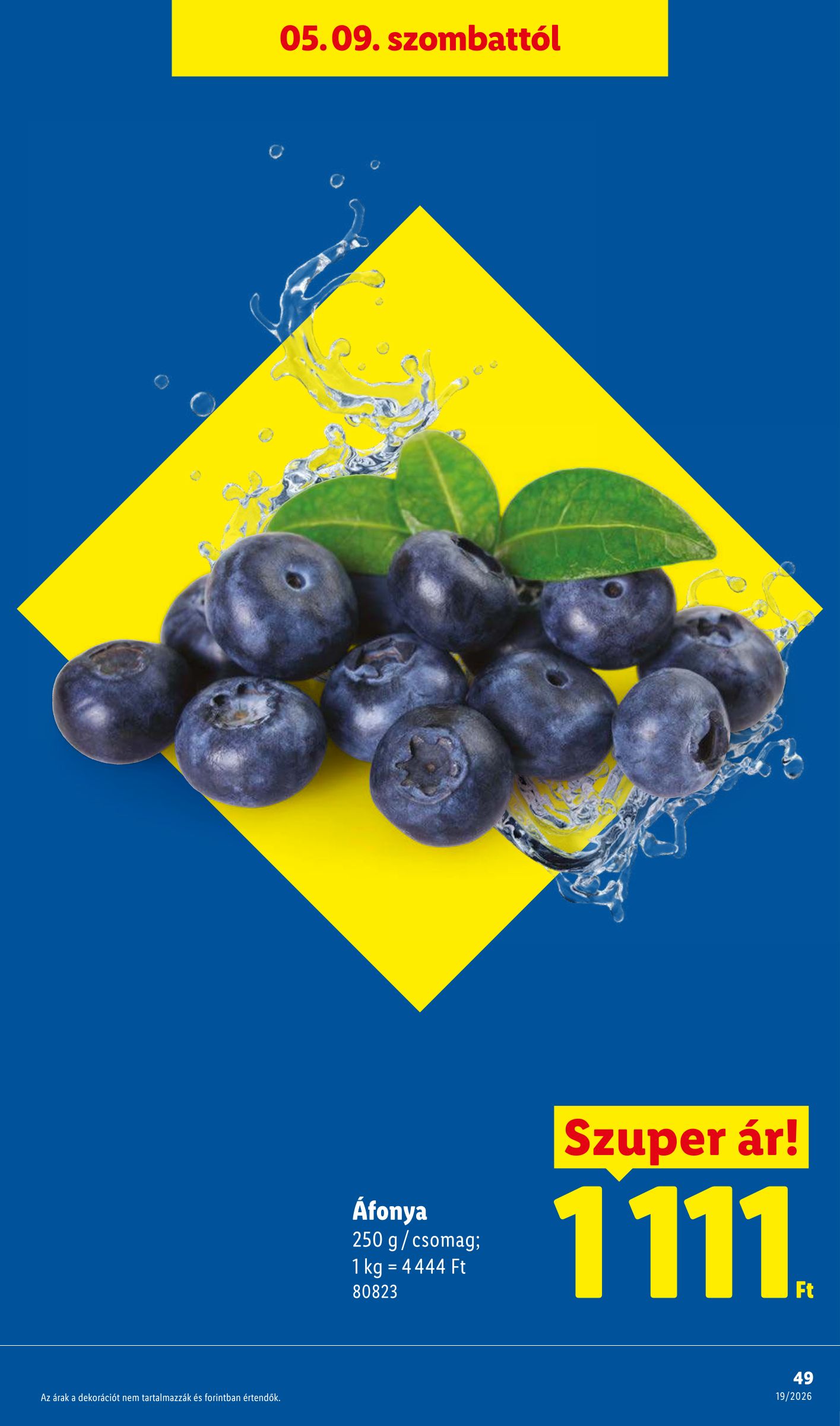 lidl - Lidl hirdetmény a következő hétre csütörtöktől 2026.05.07.-tól szerdától 2026.05.13.-ig - page: 49