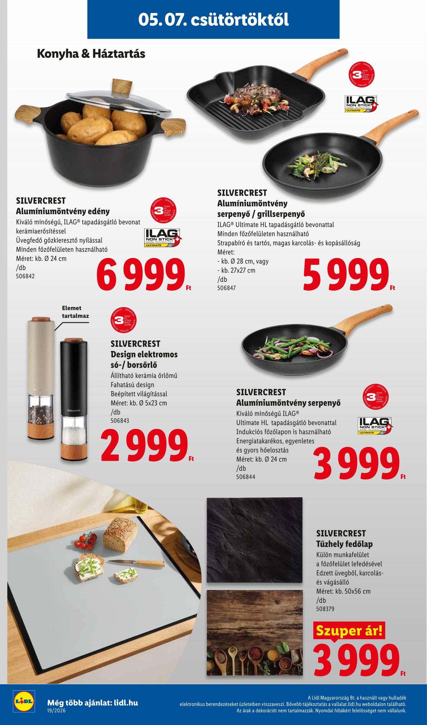 lidl - Lidl hirdetmény a következő hétre csütörtöktől 2026.05.07.-tól szerdától 2026.05.13.-ig - page: 32