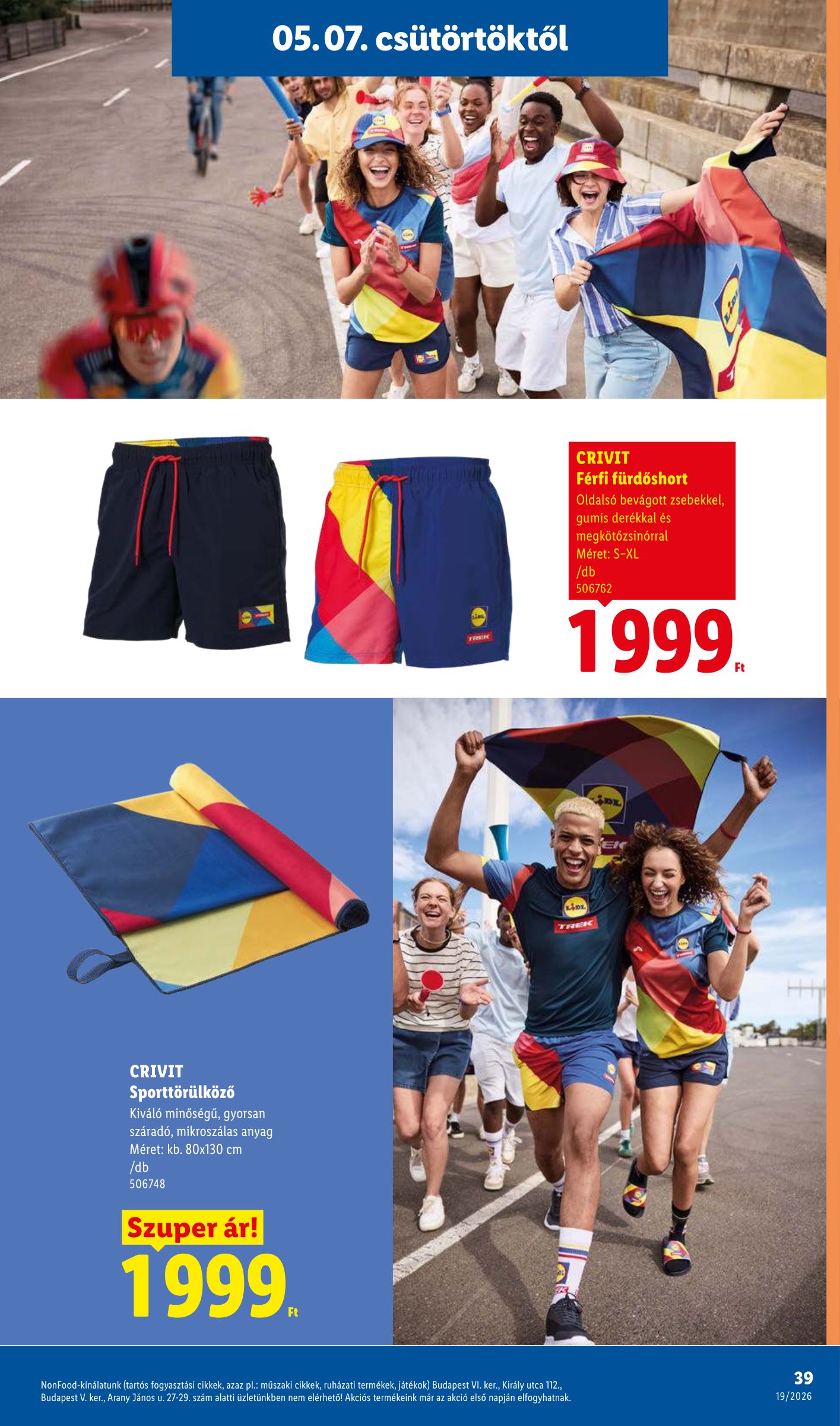 lidl - Lidl hirdetmény a következő hétre csütörtöktől 2026.05.07.-tól szerdától 2026.05.13.-ig - page: 39