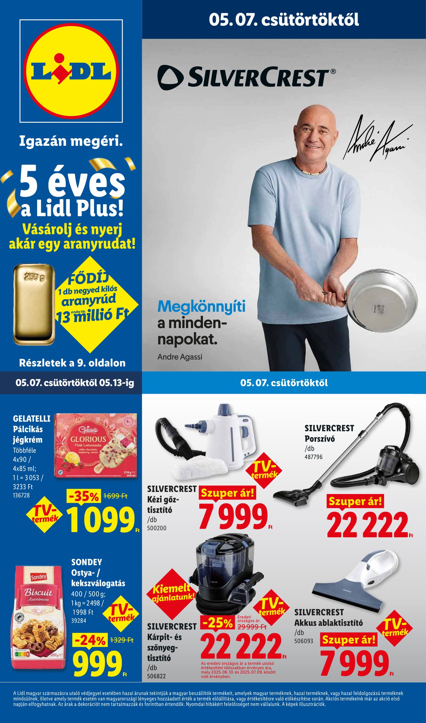 lidl - Lidl hirdetmény a következő hétre csütörtöktől 2026.05.07.-tól szerdától 2026.05.13.-ig
