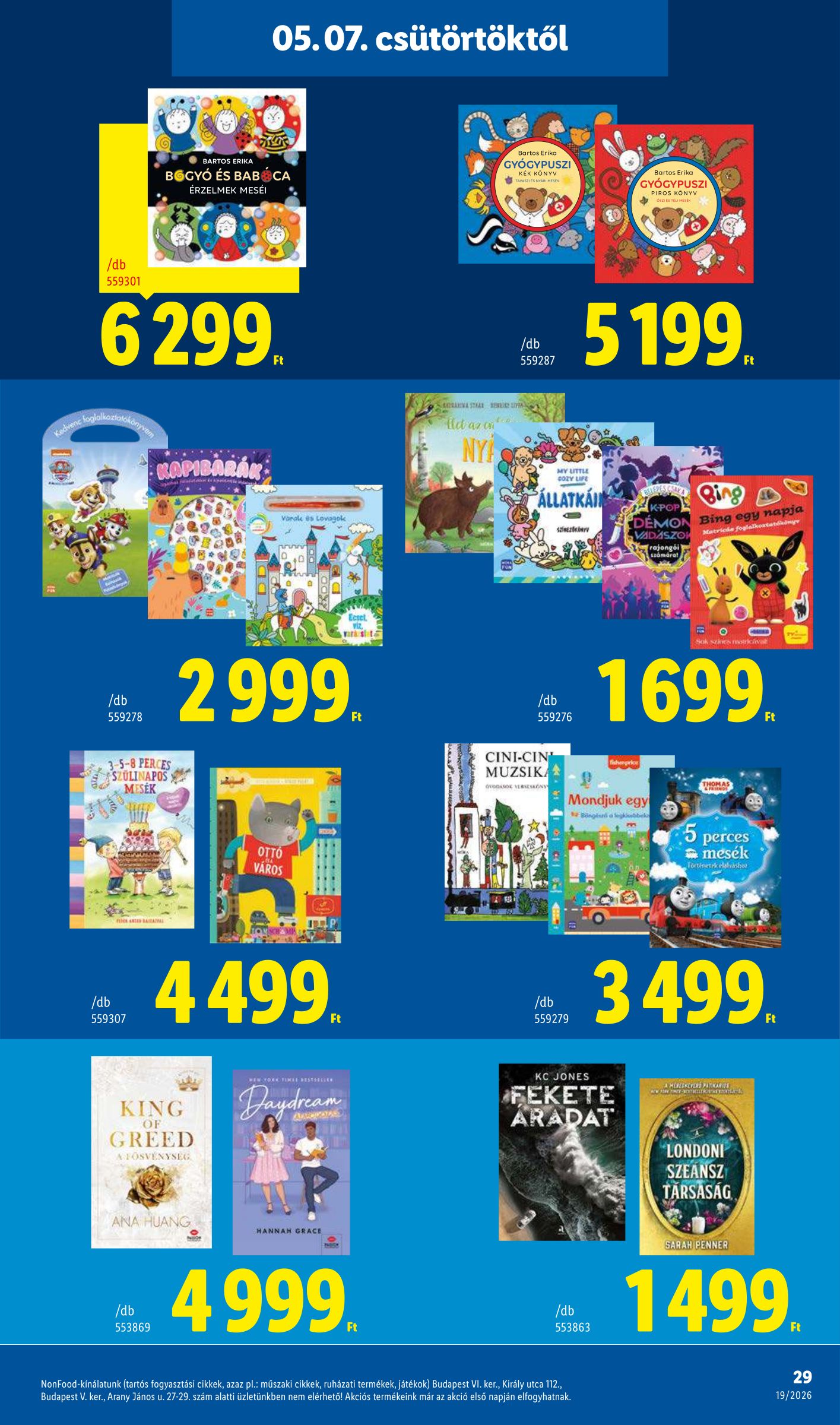 lidl - Lidl hirdetmény a következő hétre csütörtöktől 2026.05.07.-tól szerdától 2026.05.13.-ig - page: 29