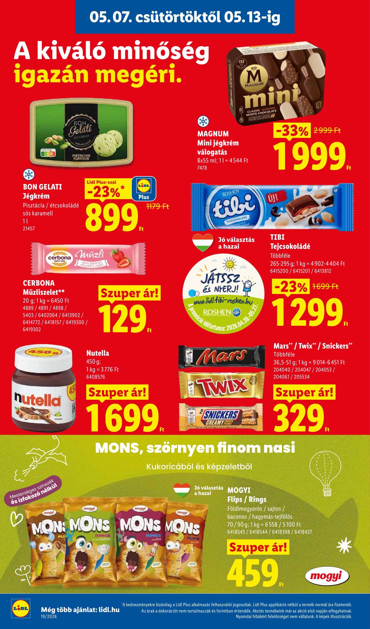 lidl - Lidl hirdetmény a következő hétre csütörtöktől 2026.05.07.-tól szerdától 2026.05.13.-ig - page: 12