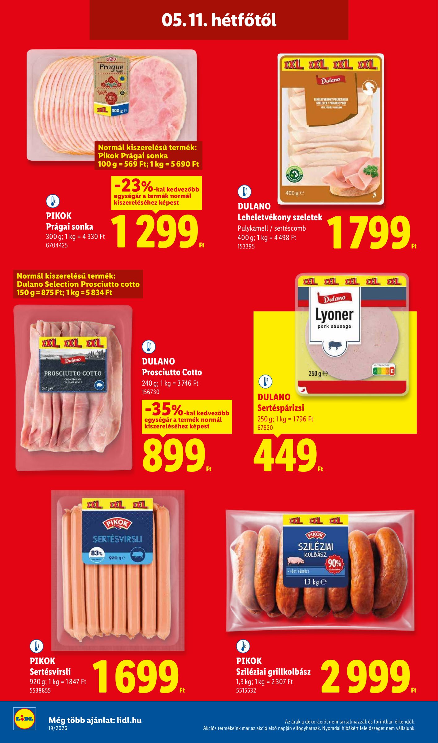 lidl - Lidl hirdetmény a következő hétre csütörtöktől 2026.05.07.-tól szerdától 2026.05.13.-ig - page: 68