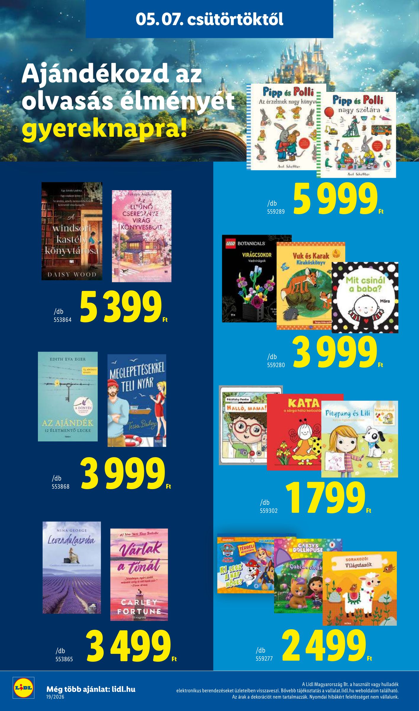 lidl - Lidl - Nonfood hirdetmény a következő hétre csütörtöktől 2026.05.07.-tól szerdától 2026.05.13.-ig - page: 4