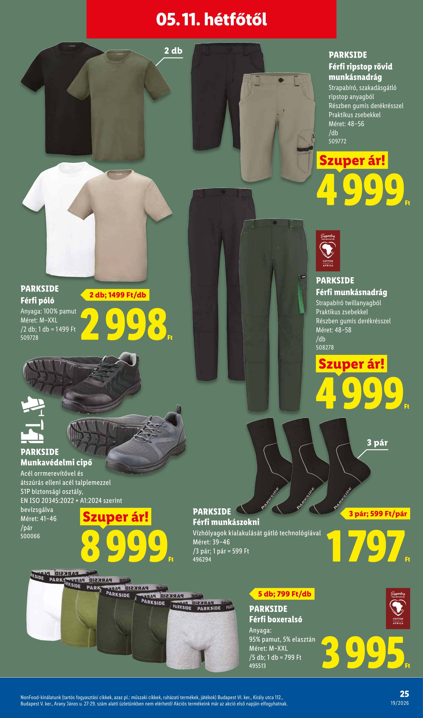 lidl - Lidl - Nonfood hirdetmény a következő hétre csütörtöktől 2026.05.07.-tól szerdától 2026.05.13.-ig - page: 25