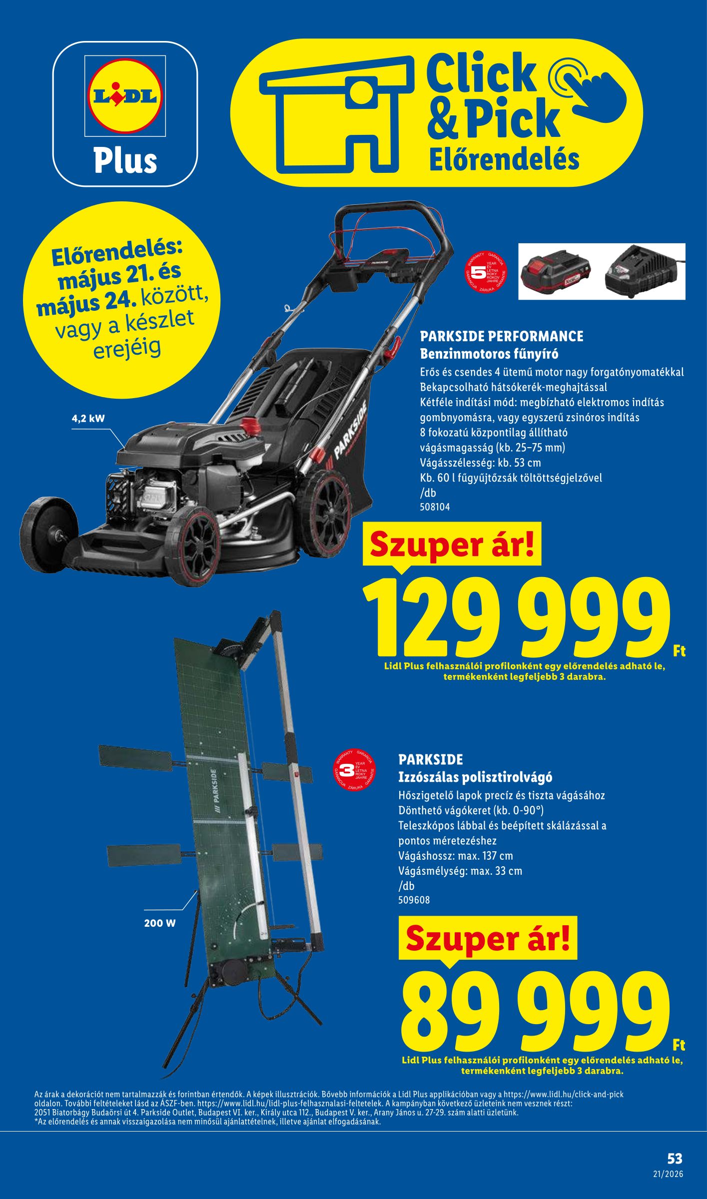 lidl - Lidl hirdetmény a következő hétre csütörtöktől 2026.05.21.-tól szerdától 2026.05.27.-ig - page: 53