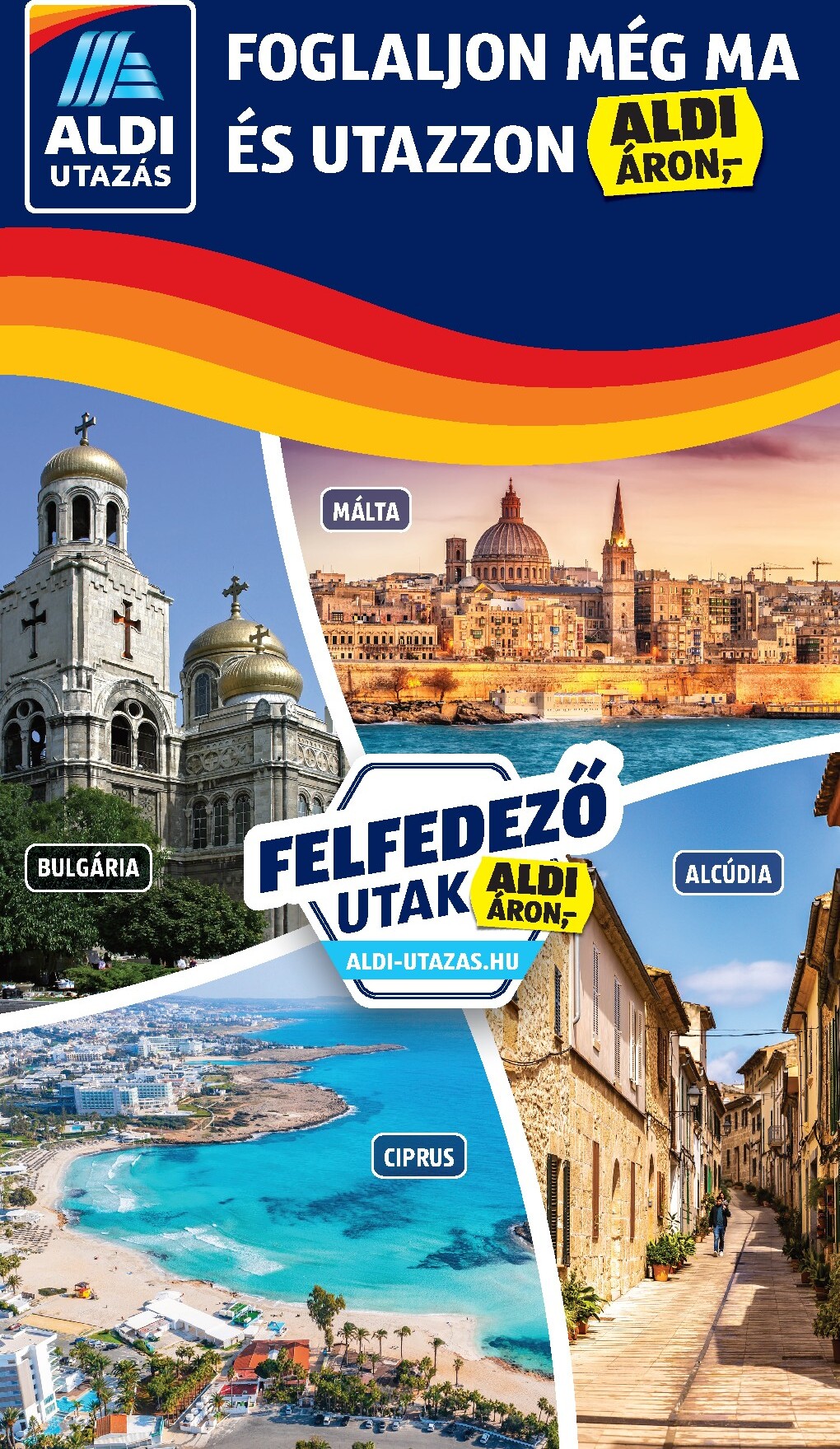 aldi - Aktuális Aldi - Utazás katalógus szórólap érvényes hétfőtől 2026.05.11.-től vasárnaptól 2026.07.12.-ig - page: 4